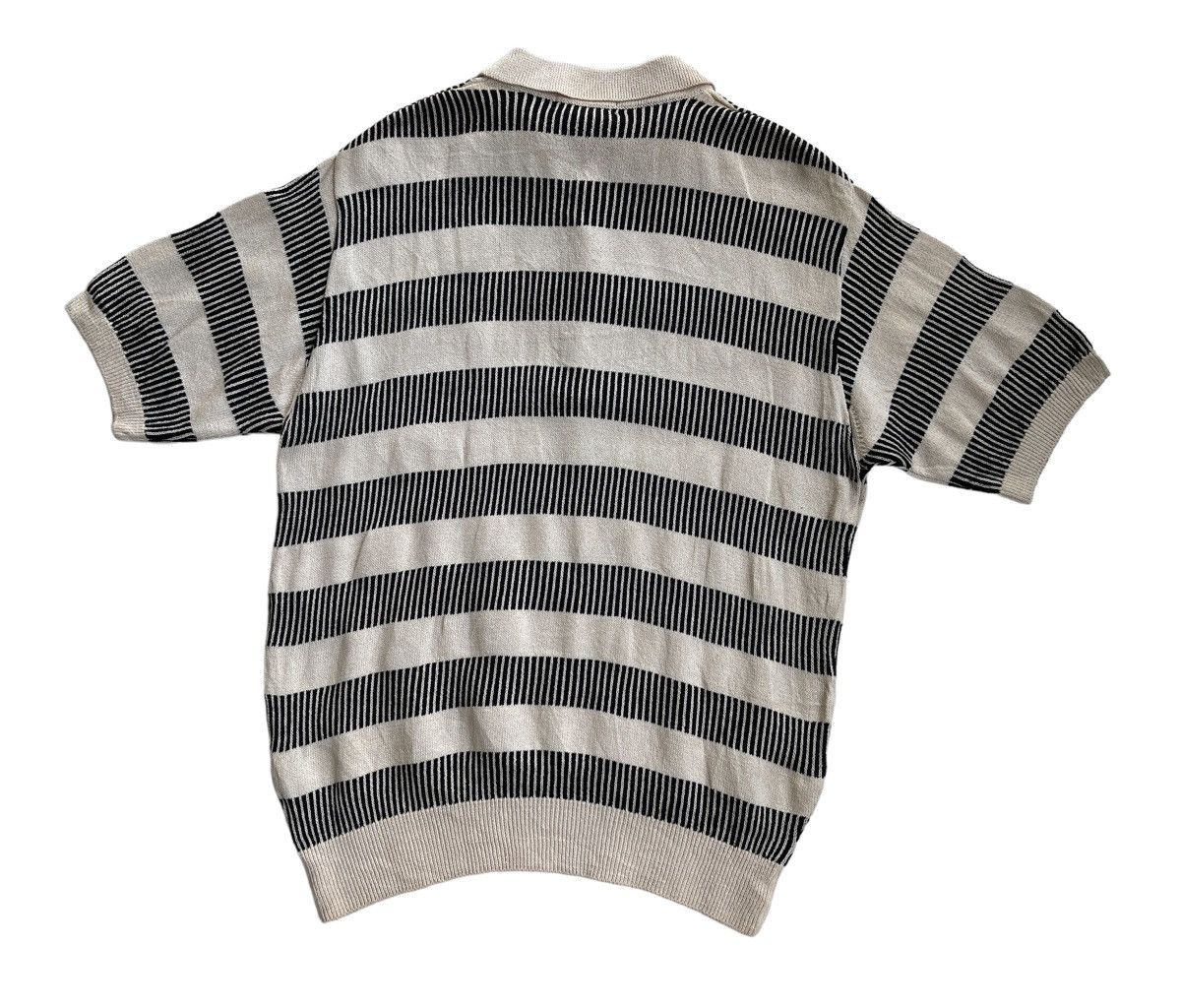 Yves Saint Laurent Vintage YSL Short Sleeve Jumper Knitwear Size US L / EU 52-54 / 3 - 3 Thumbnail