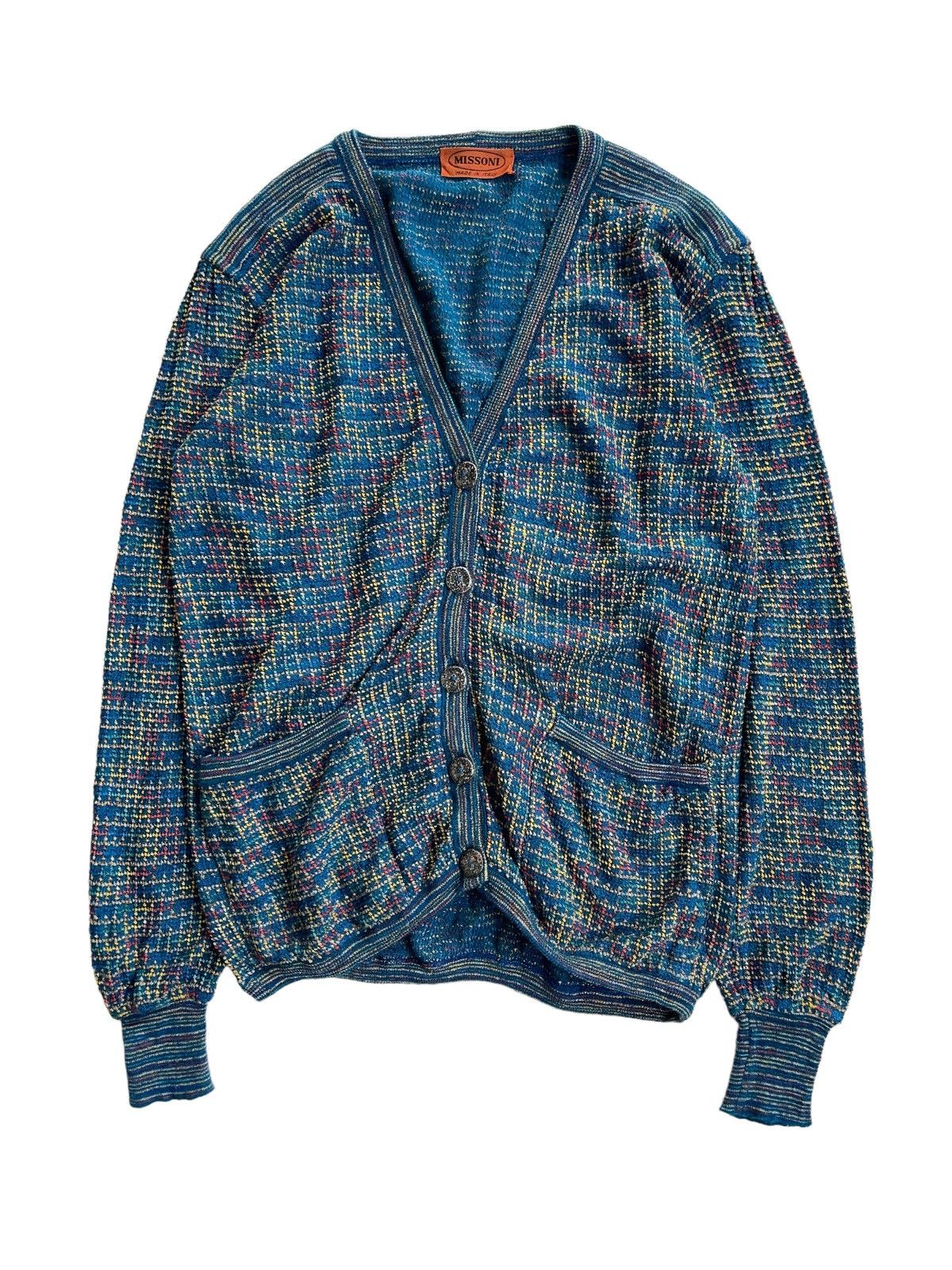 Vintage Missoni Coloured Knitted Cardigan