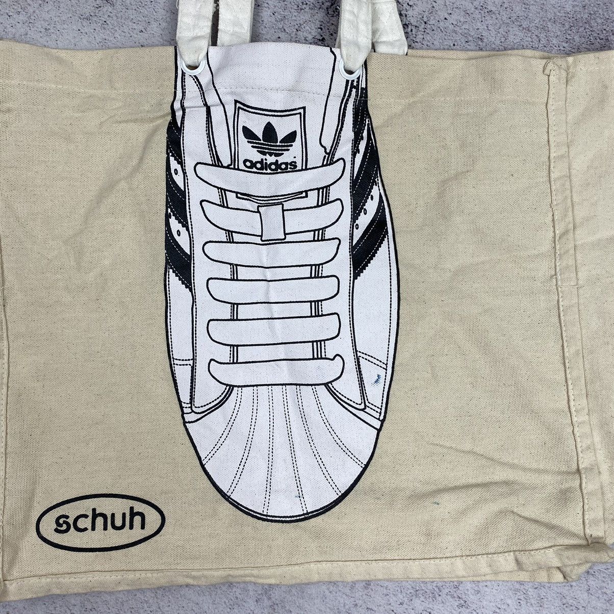 Adidas Schuh Adidas Superstar Canvas Tote Bag Shoulder Handbag Size ONE SIZE - 4 Thumbnail