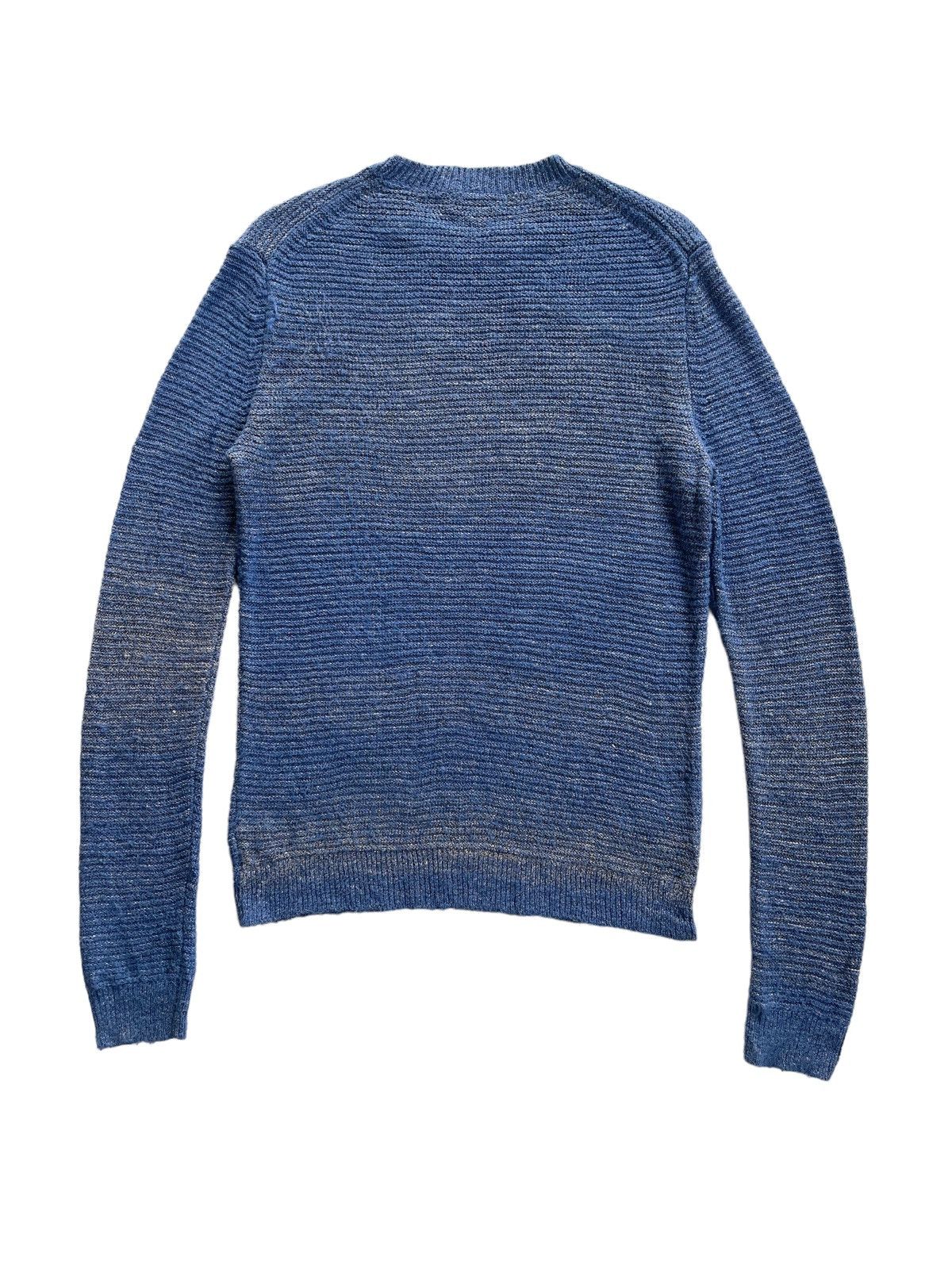 Theory Theory Blue Blend Crewneck Knitwear Size US S / EU 44-46 / 1 - 3 Thumbnail