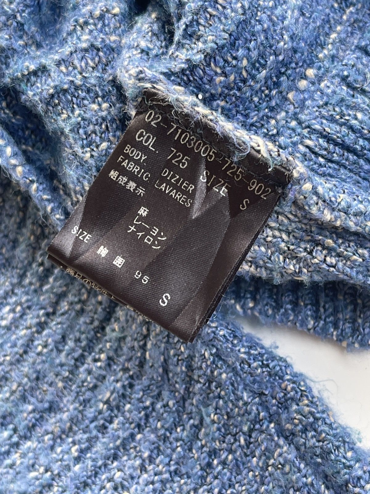 Theory Theory Blue Blend Crewneck Knitwear Size US S / EU 44-46 / 1 - 5 Thumbnail