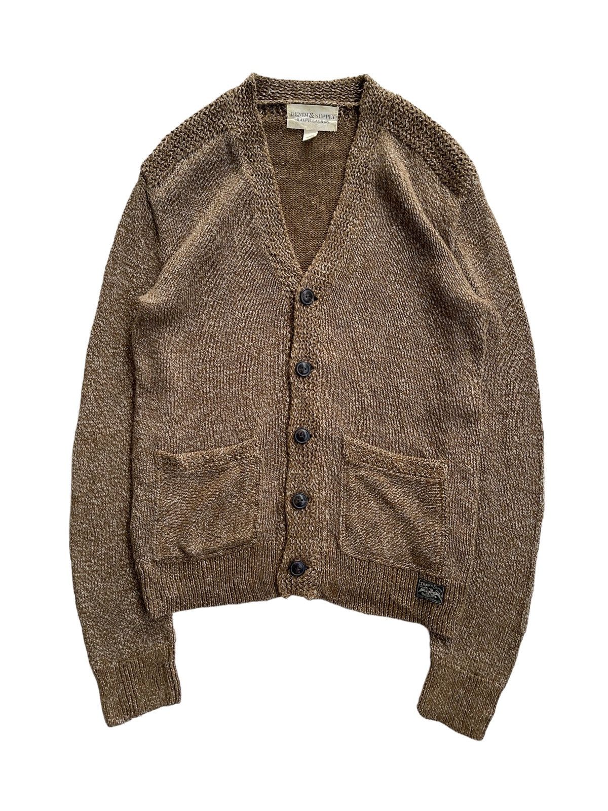 Denim & Supply Ralph Lauren Vintage Denim & Supply Ralph Lauren Cable Knitted Cardigan Size US XS / EU 42 / 0 - 1 Thumbnail