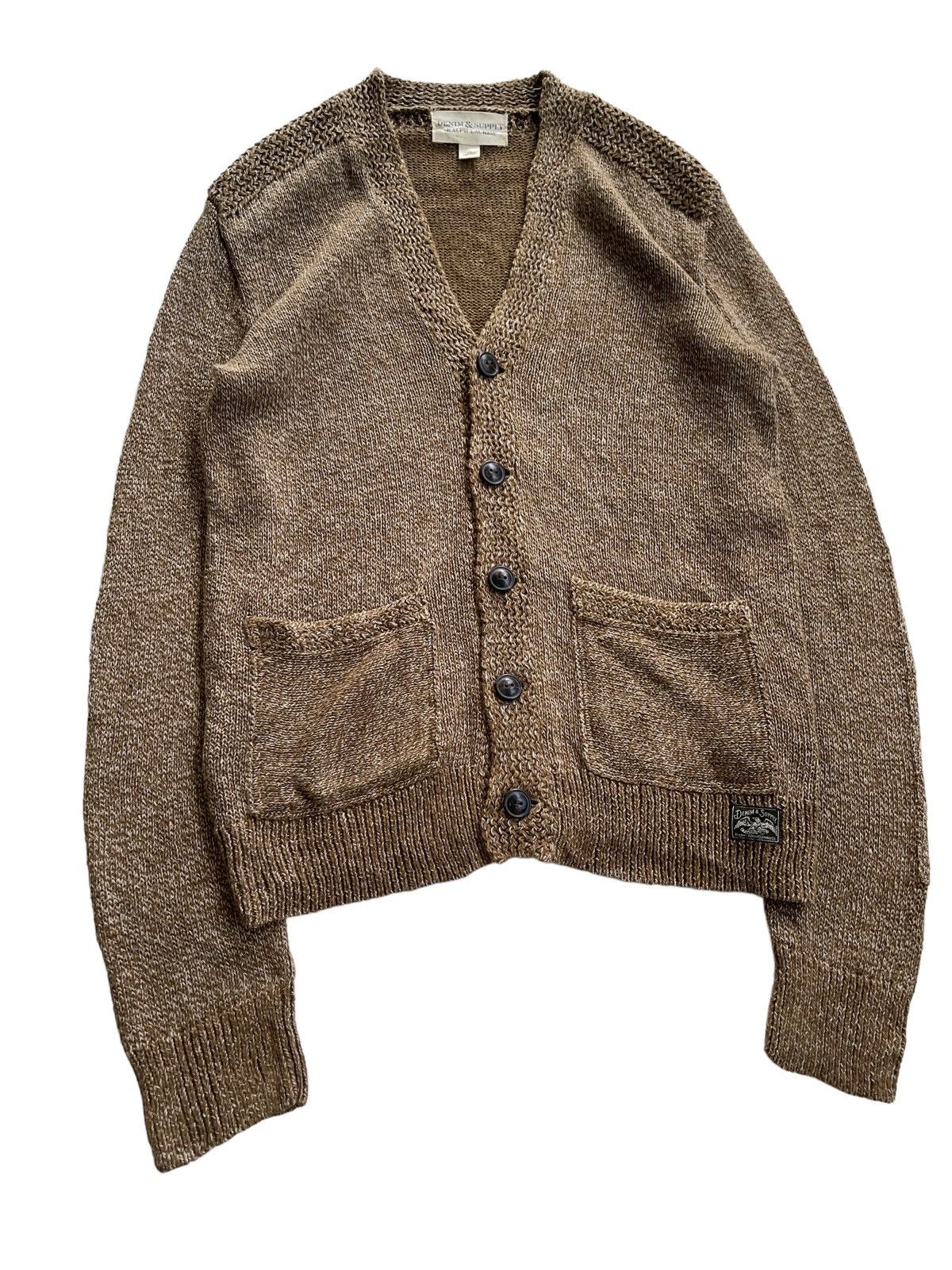 Denim & Supply Ralph Lauren Vintage Denim & Supply Ralph Lauren Cable Knitted Cardigan Size US XS / EU 42 / 0 - 3 Thumbnail