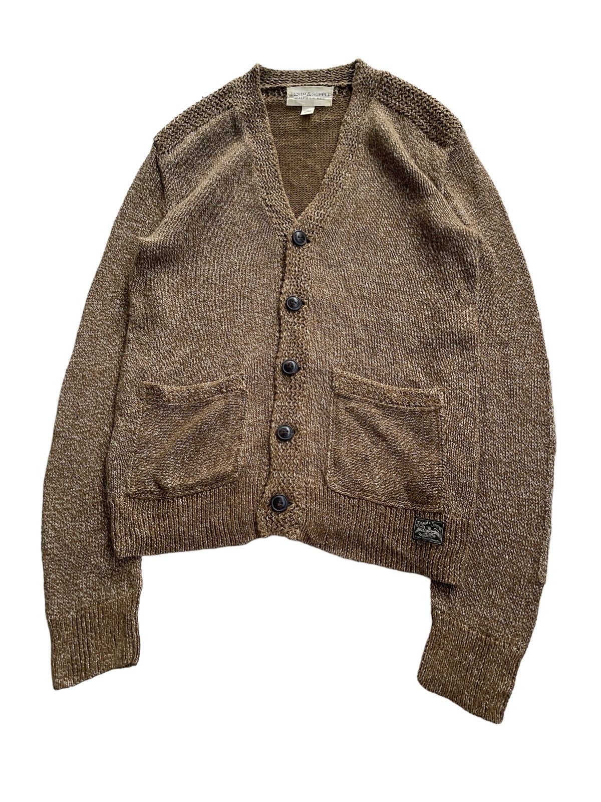 Denim & Supply Ralph Lauren Vintage Denim & Supply Ralph Lauren Cable Knitted Cardigan Size US XS / EU 42 / 0 - 4 Thumbnail