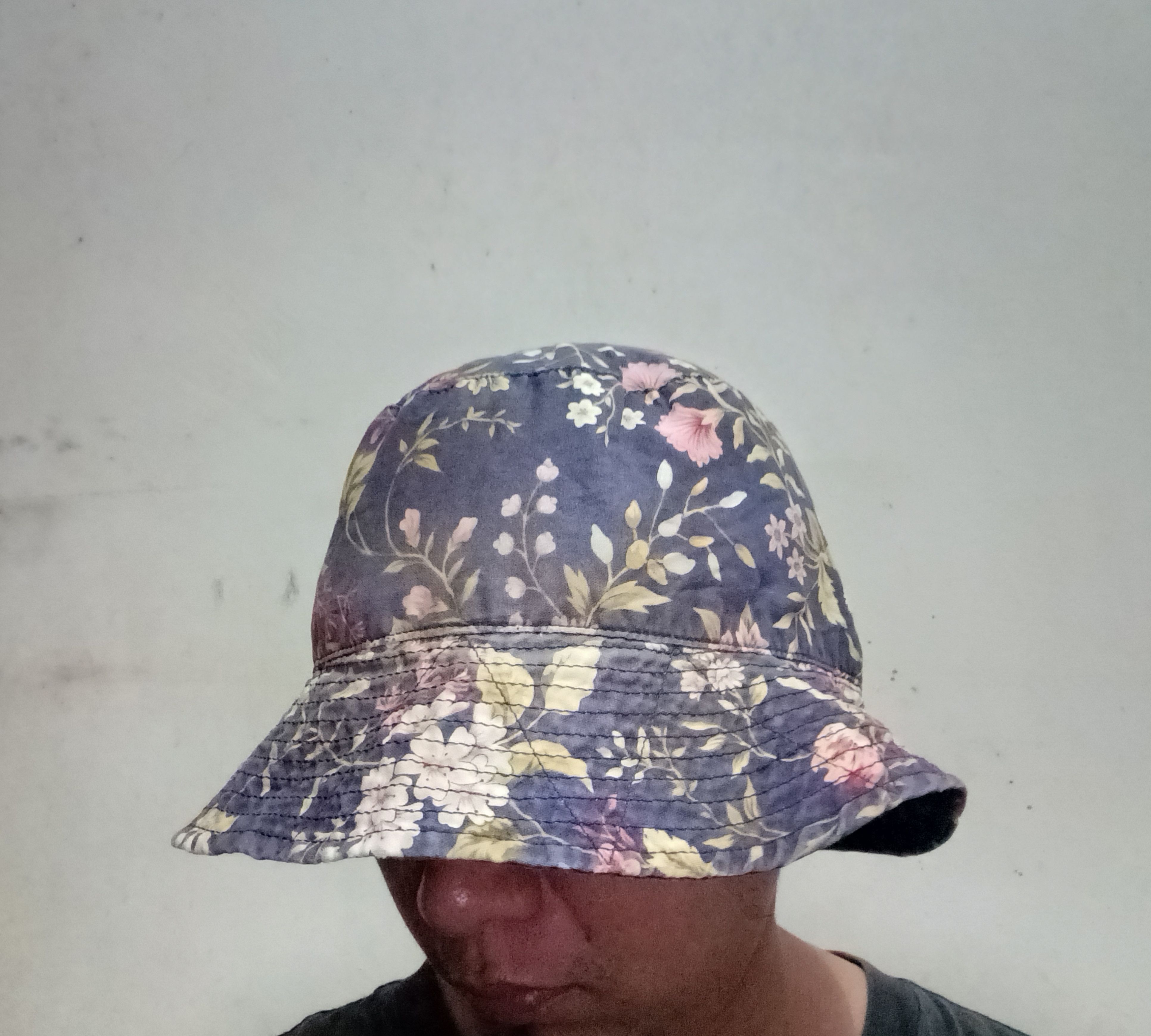 Engineered Garments Sun Faded Engineered Garments Flower Design Rare Bucket Hat Size ONE SIZE - 10 Thumbnail
