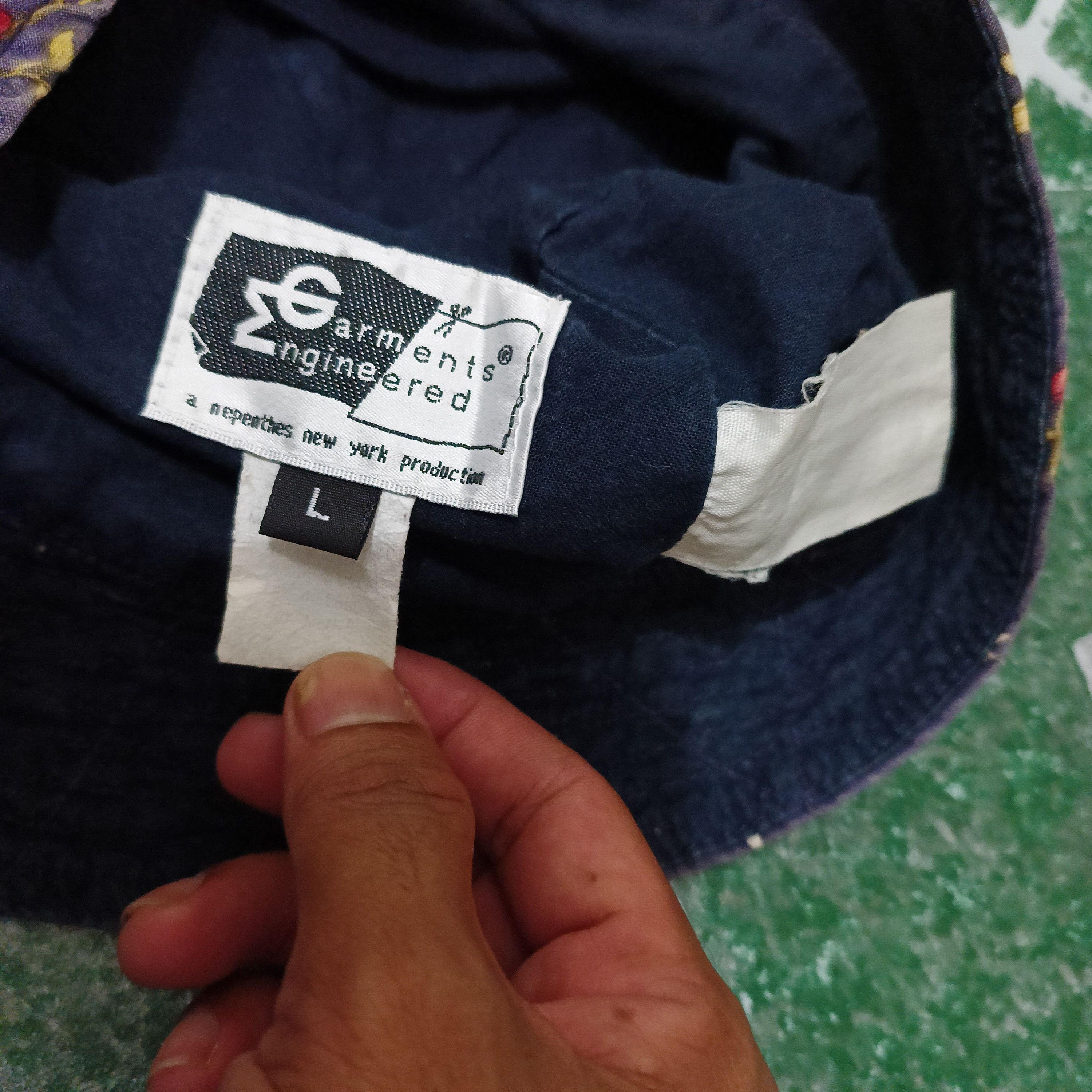 Engineered Garments Sun Faded Engineered Garments Flower Design Rare Bucket Hat Size ONE SIZE - 8 Thumbnail