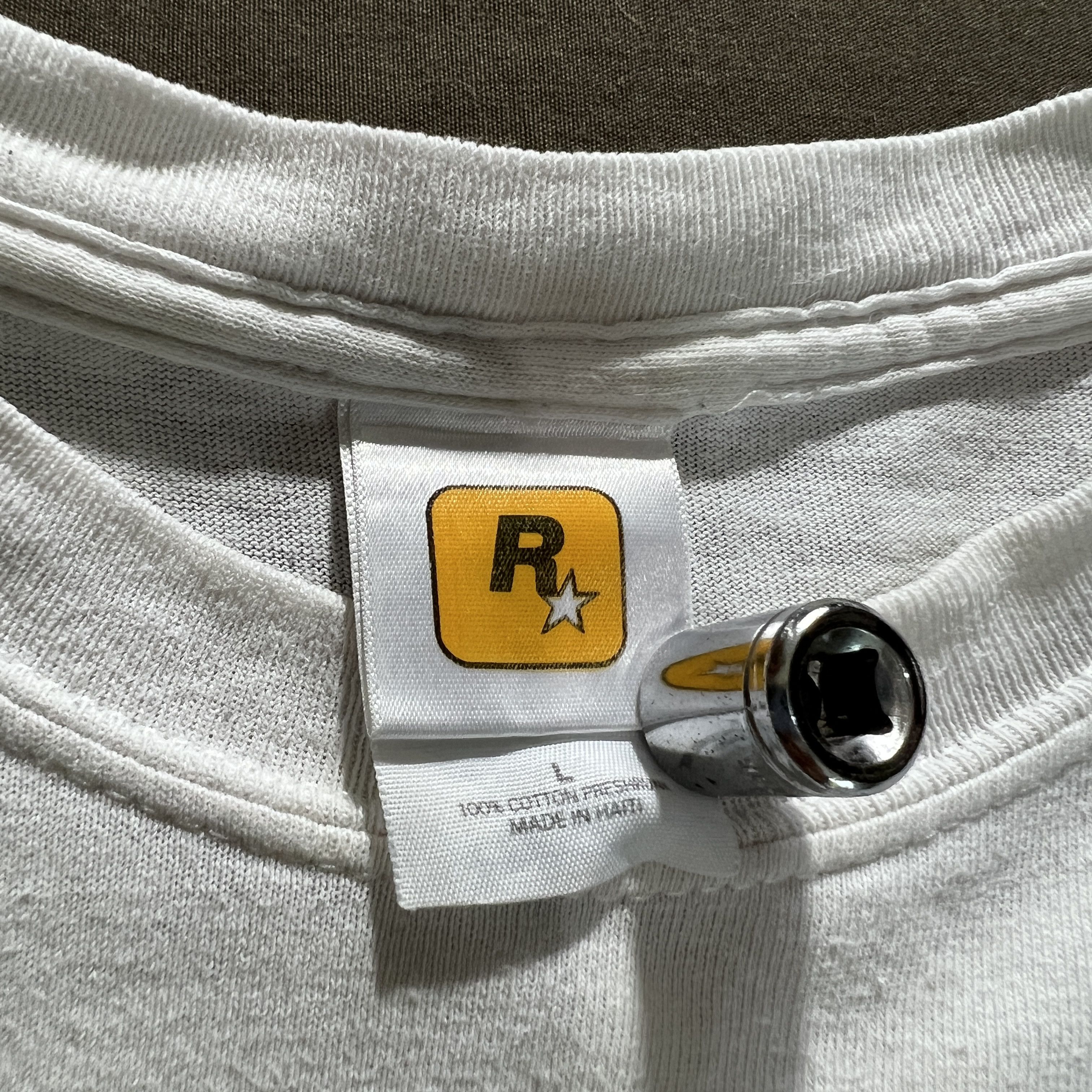 Rockstar Games × Vintage GTA Vice City Stories VIDEO GAME Promo Tee Size US L / EU 52-54 / 3 - 3 Thumbnail