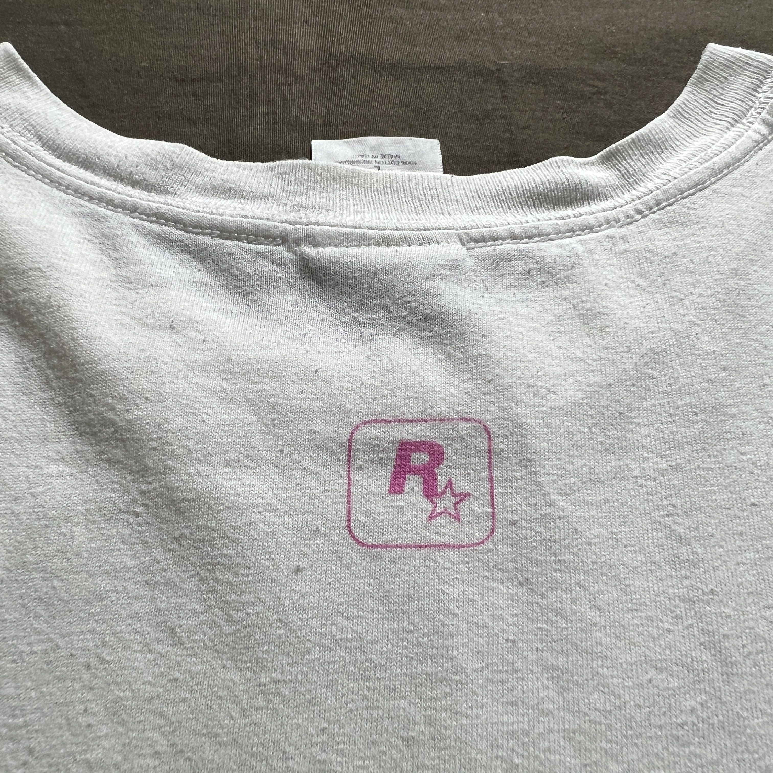 Rockstar Games × Vintage GTA Vice City Stories VIDEO GAME Promo Tee Size US L / EU 52-54 / 3 - 7 Thumbnail