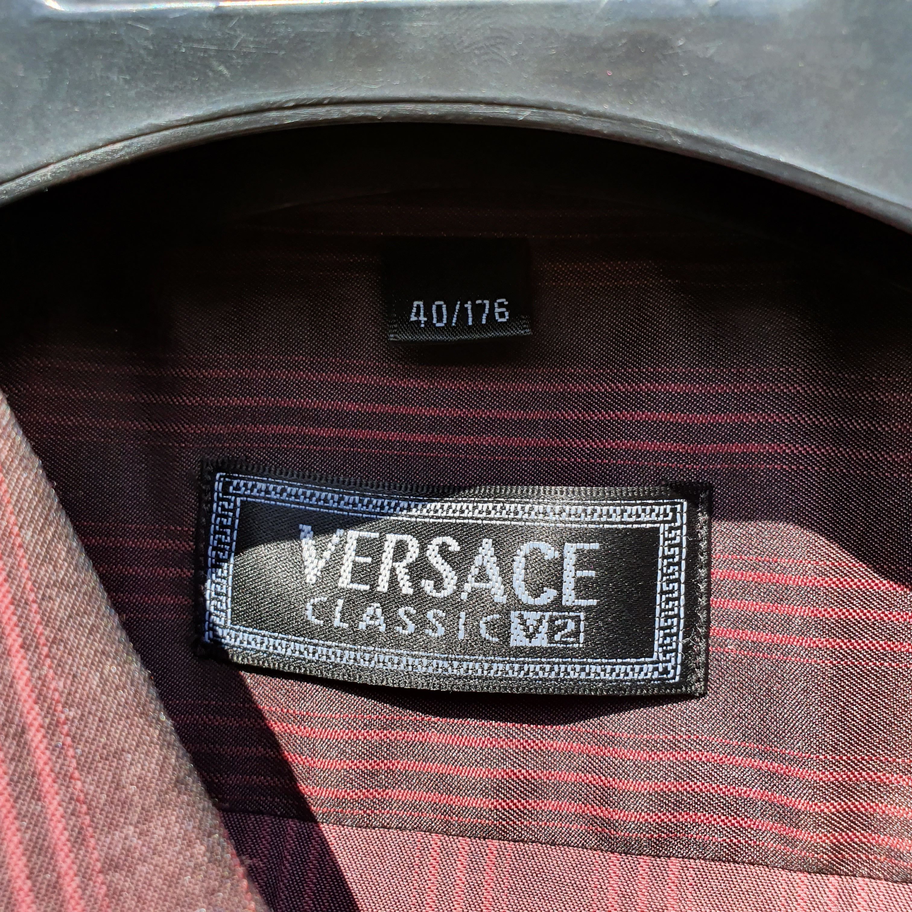 Versace × Versace Jeans Couture × Vintage Versace Classic V2 Stripes Shirt Size US M / EU 48-50 / 2 - 6 Thumbnail
