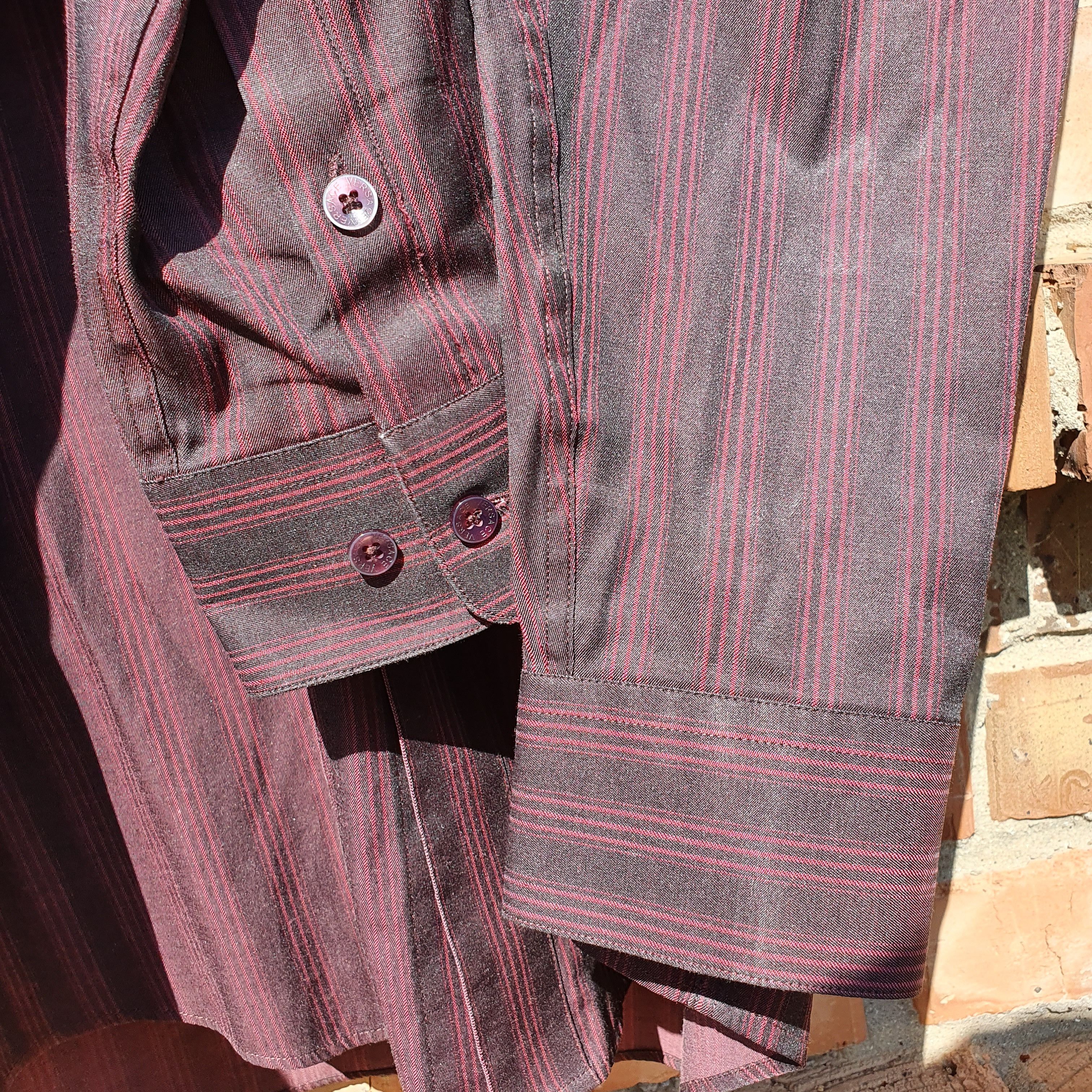 Versace × Versace Jeans Couture × Vintage Versace Classic V2 Stripes Shirt Size US M / EU 48-50 / 2 - 5 Thumbnail