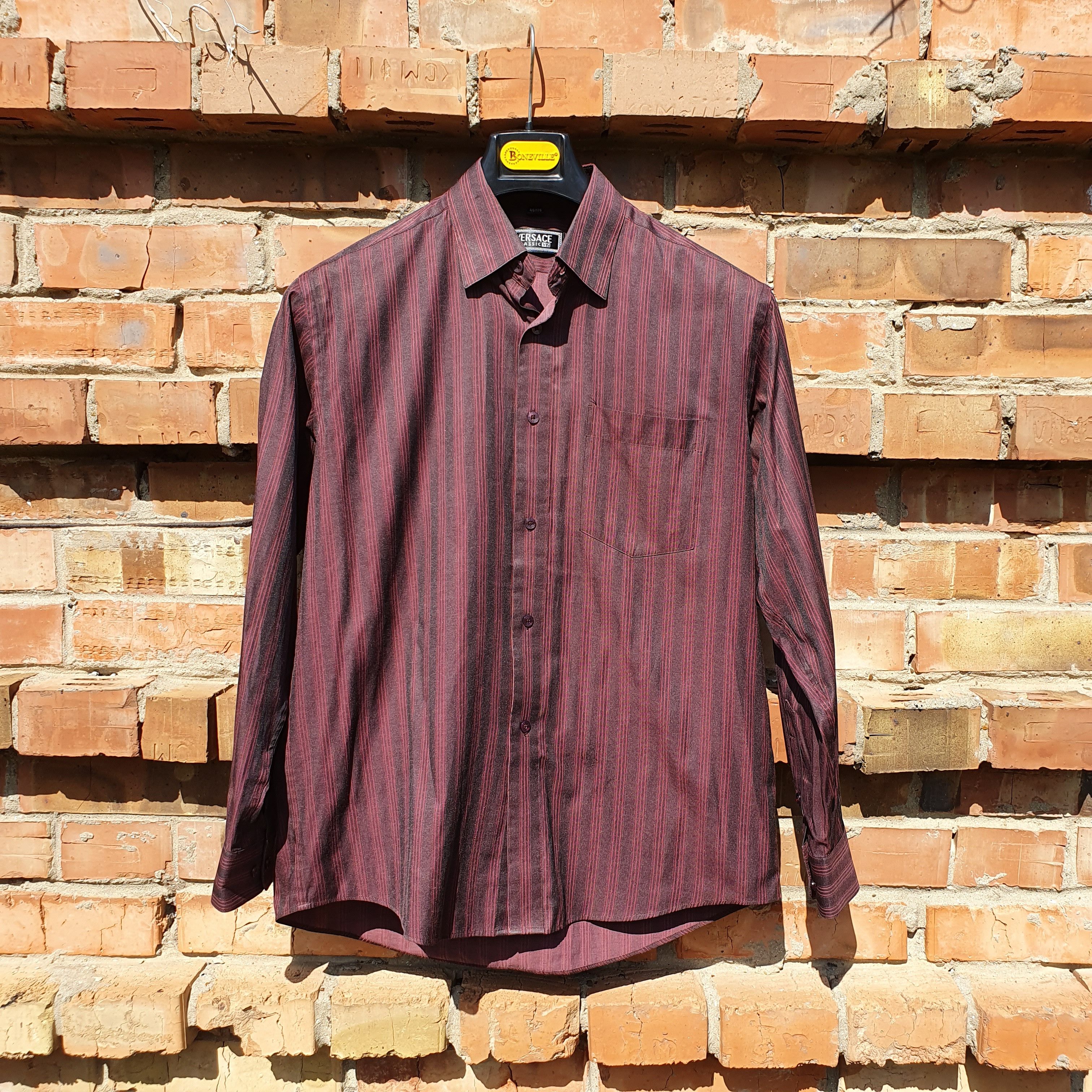 Versace × Versace Jeans Couture × Vintage Versace Classic V2 Stripes Shirt Size US M / EU 48-50 / 2 - 1 Thumbnail