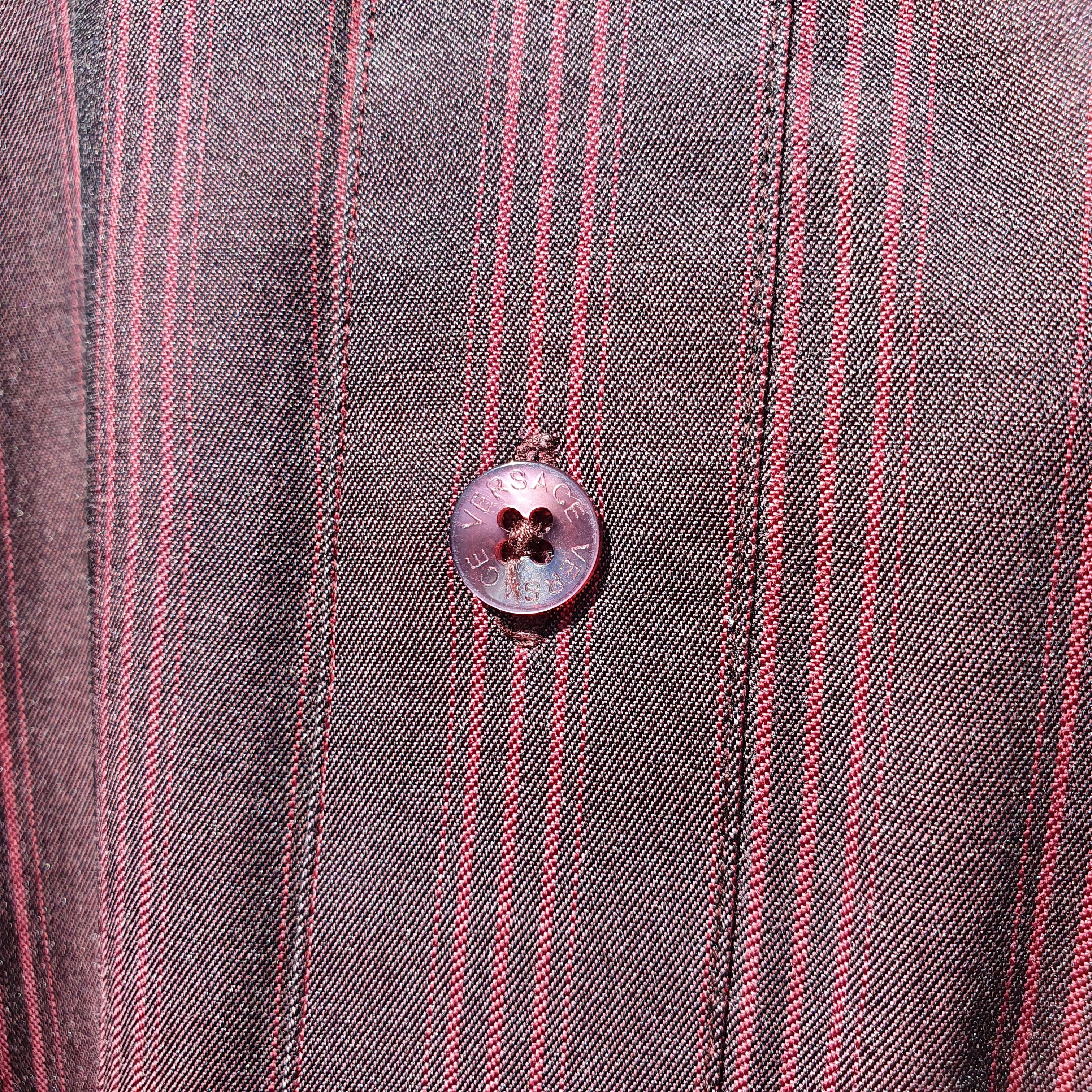Versace × Versace Jeans Couture × Vintage Versace Classic V2 Stripes Shirt Size US M / EU 48-50 / 2 - 7 Thumbnail