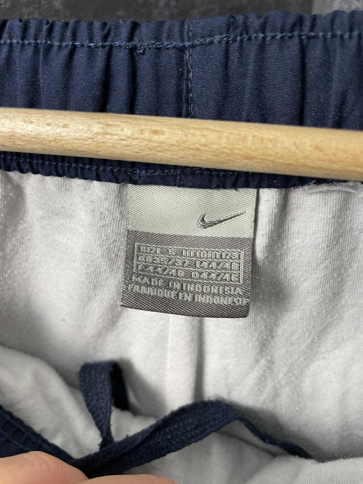 Nike × Vintage Vintage 90's Nike Nylon Baggy Trackpants Y2K/YKk Drill Size US 32 / EU 48 - 8 Thumbnail
