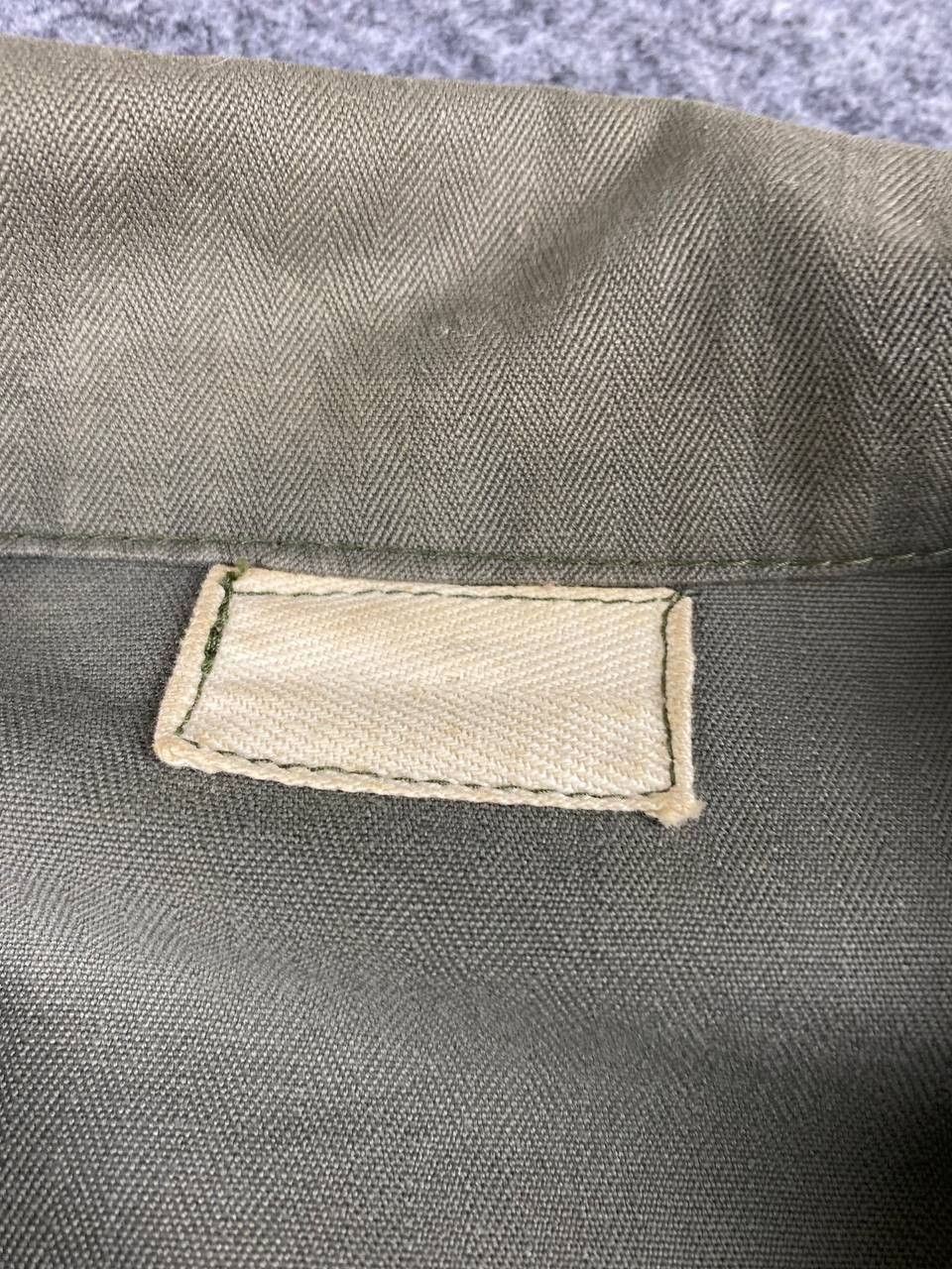 Vintage vintage military jacket herringbone design opti zipper Size US XL / EU 56 / 4 - 7 Thumbnail