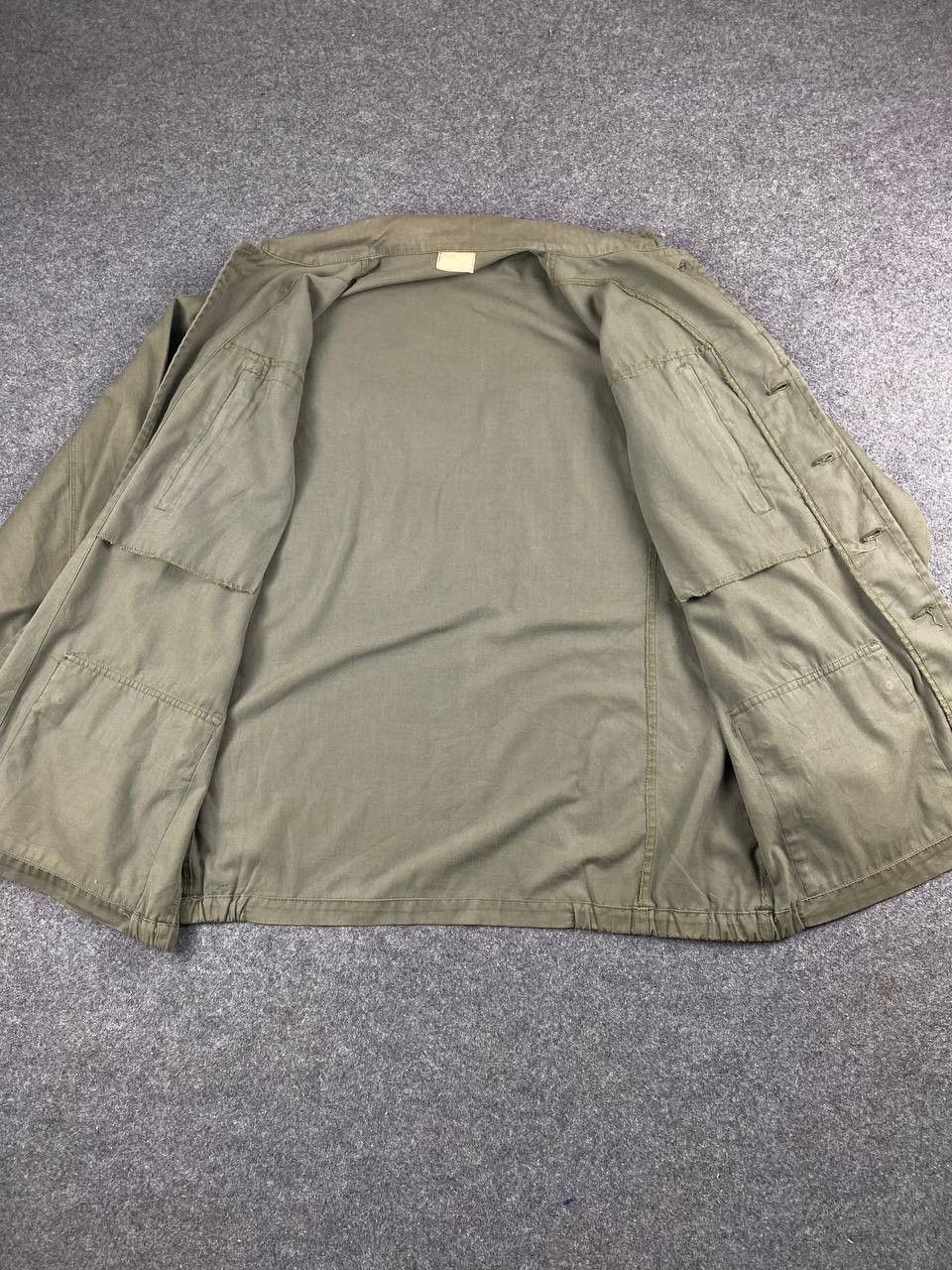 Vintage vintage military jacket herringbone design opti zipper Size US XL / EU 56 / 4 - 8 Thumbnail