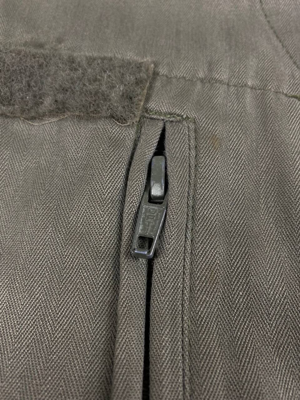 Vintage vintage military jacket herringbone design opti zipper Size US XL / EU 56 / 4 - 6 Thumbnail