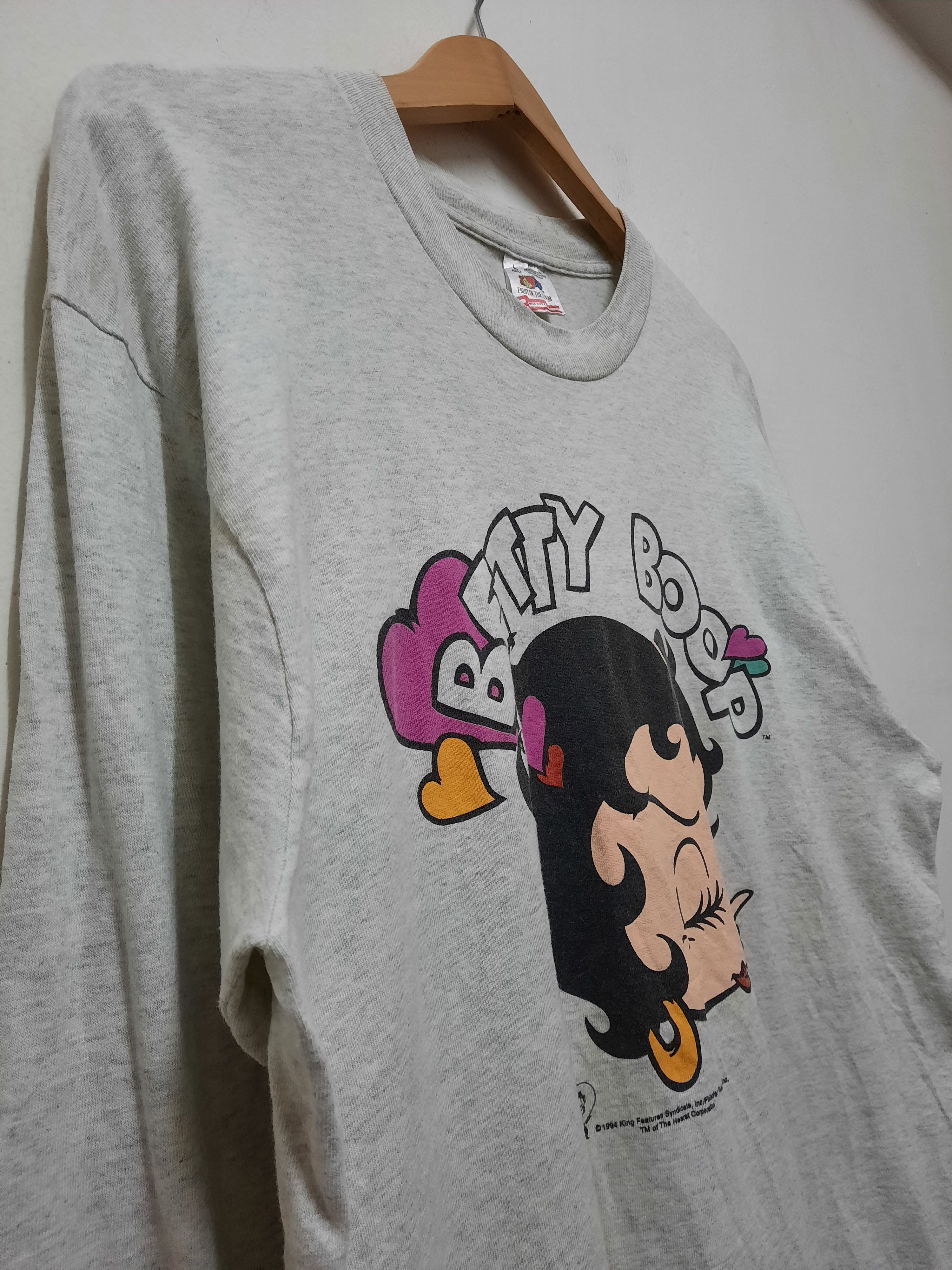 Cartoon Network VINTAGE BETTY BOOP T-SHIRT Size US L / EU 52-54 / 3 - 3 Thumbnail