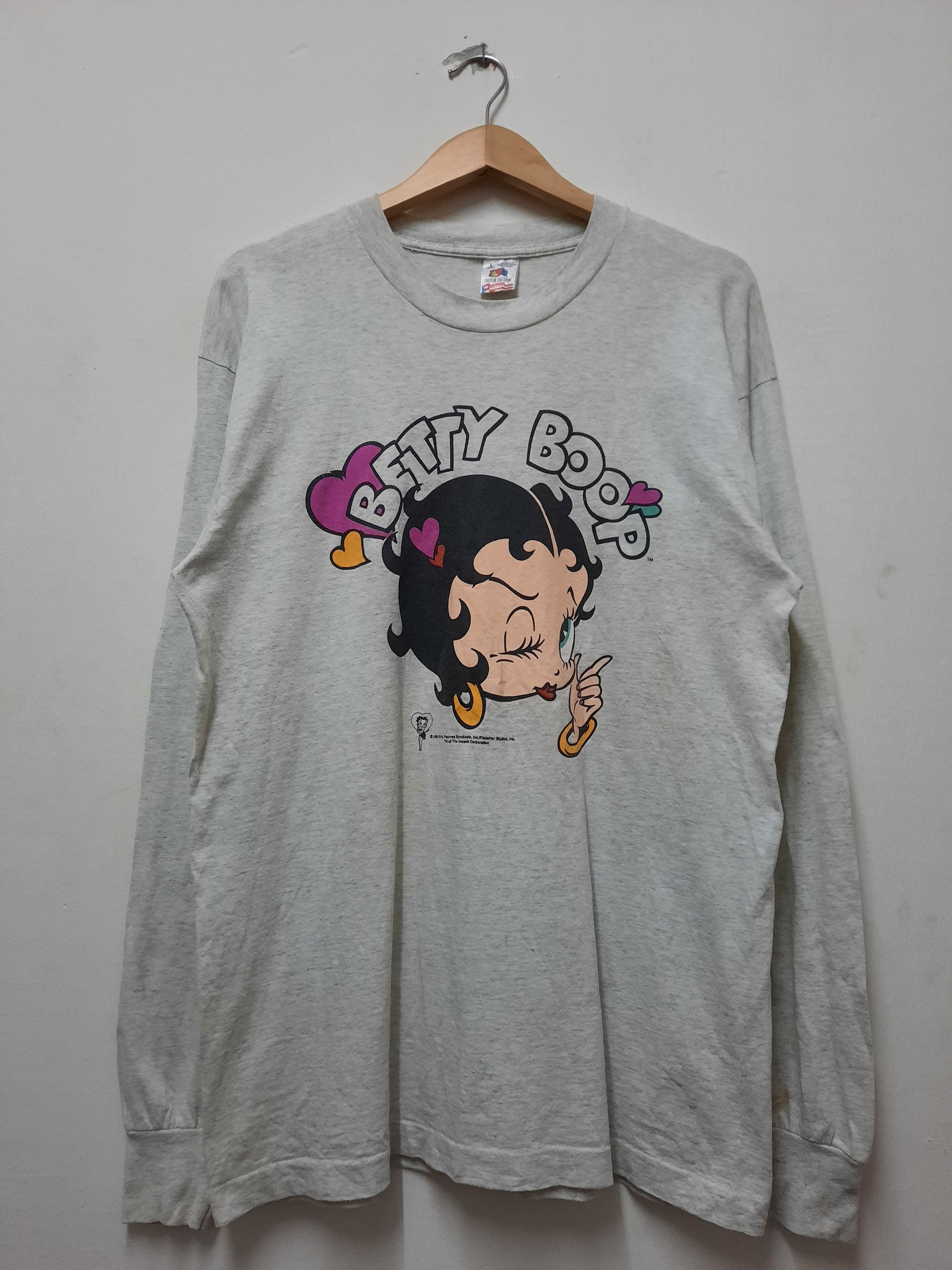 Cartoon Network VINTAGE BETTY BOOP T-SHIRT Size US L / EU 52-54 / 3 - 1 Thumbnail
