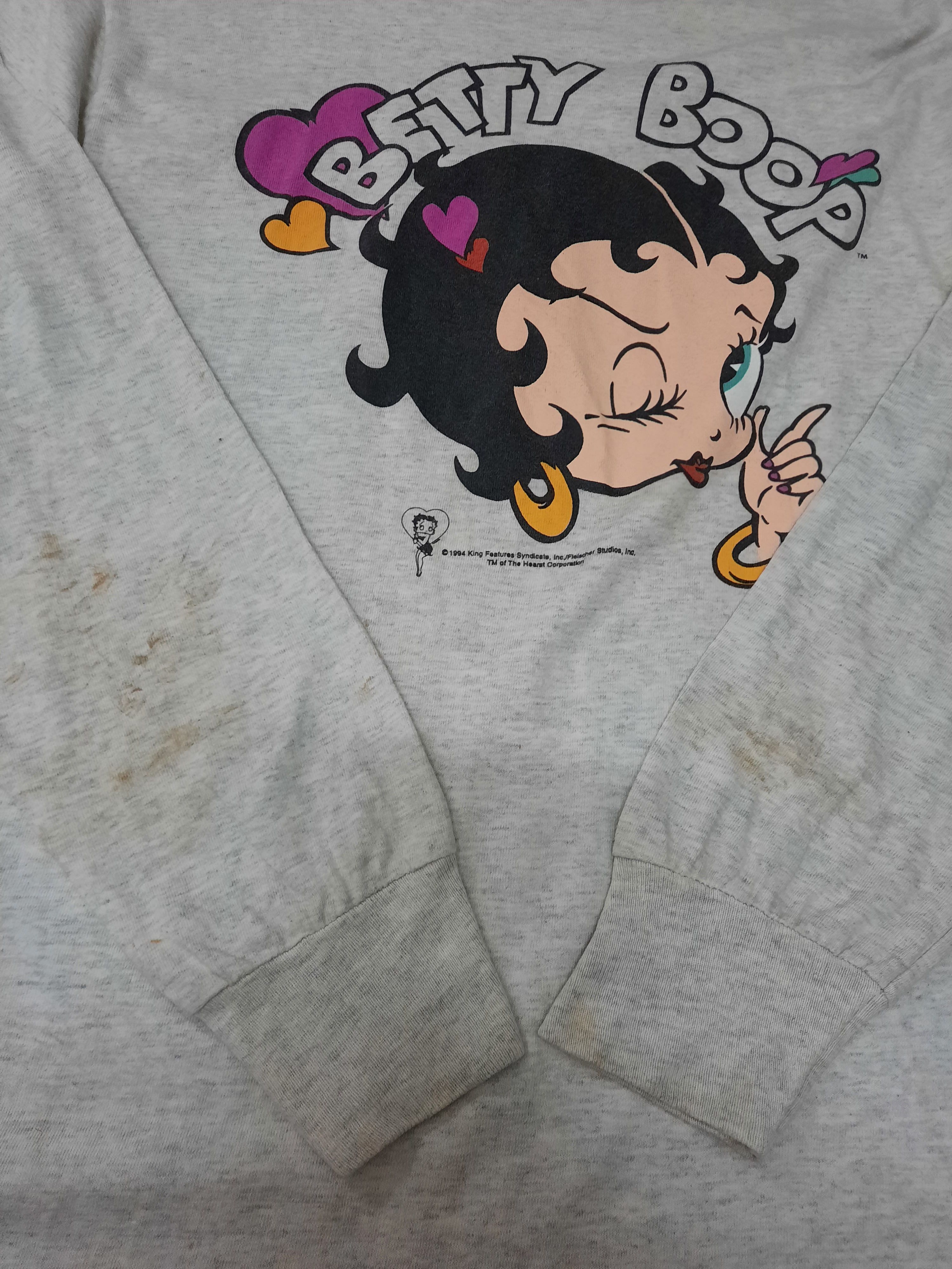 Cartoon Network VINTAGE BETTY BOOP T-SHIRT Size US L / EU 52-54 / 3 - 9 Thumbnail