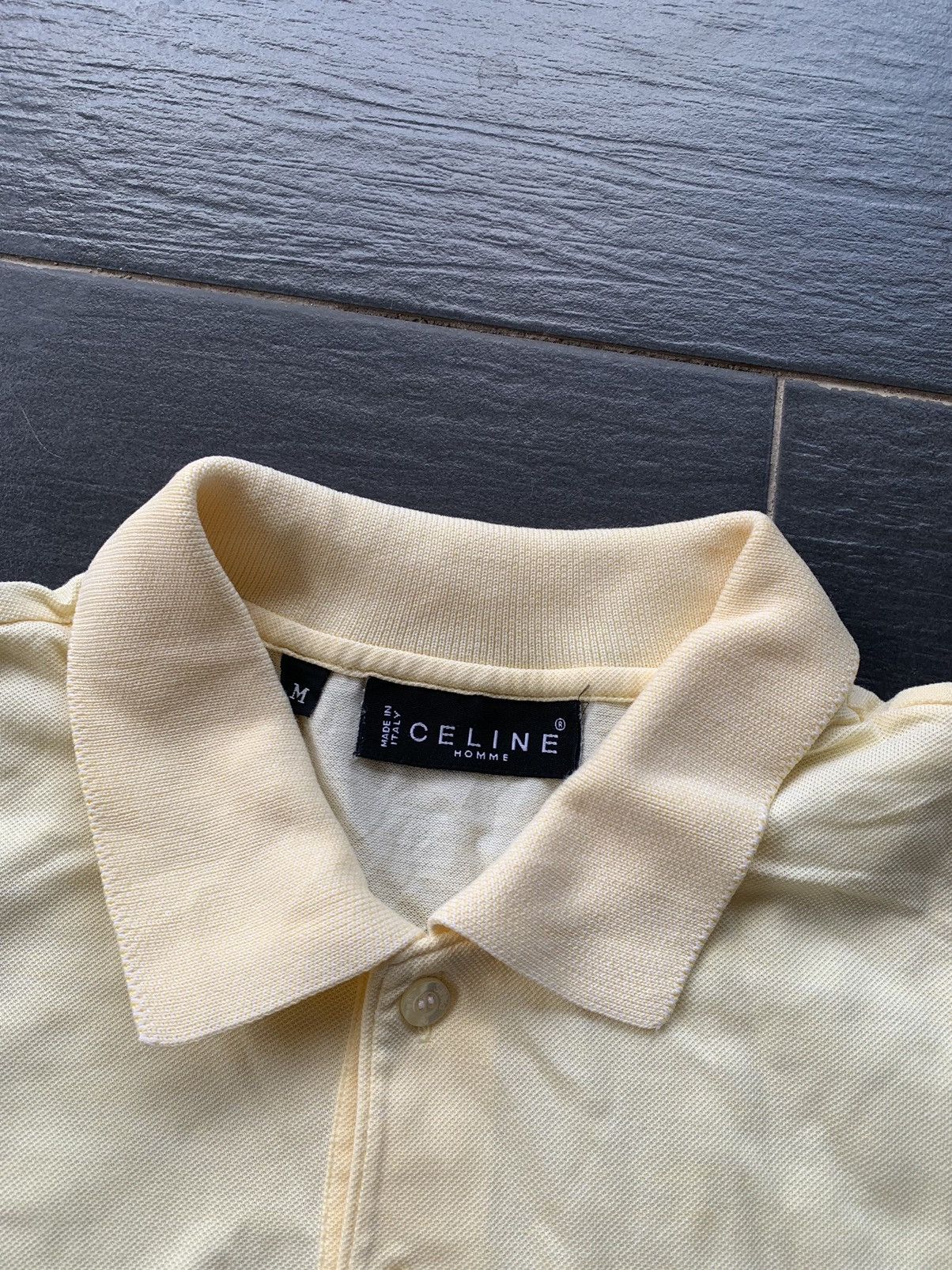 Celine × Vintage Celine Momme Polo T- Shirt Size US M / EU 48-50 / 2 - 3 Thumbnail