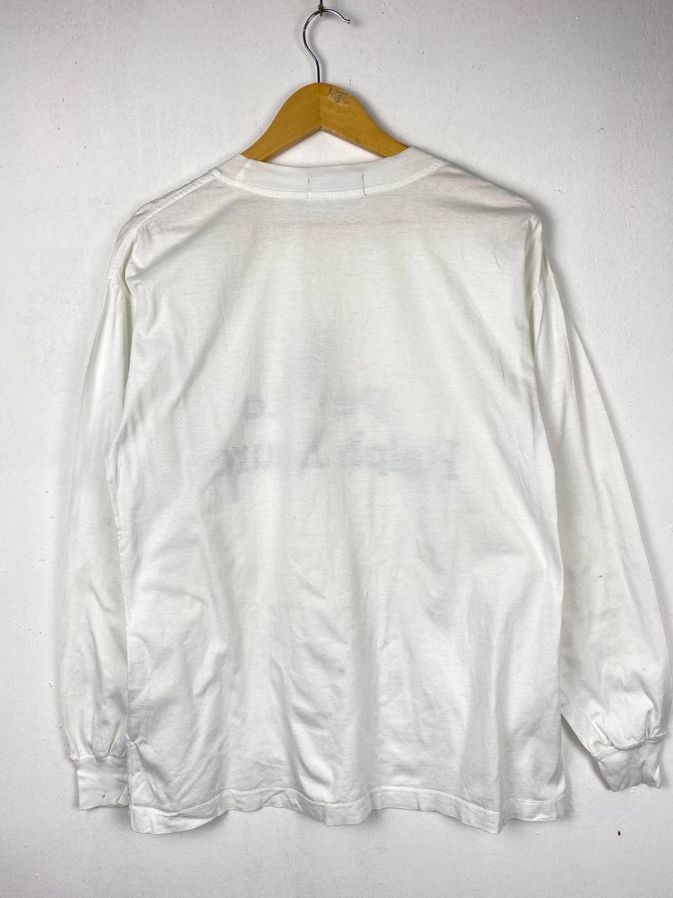 Polo Ralph Lauren Vintage Rare Polo Ralph Lauren Big Logo Long-sleeves Tshirt Size US L / EU 52-54 / 3 - 8 Thumbnail