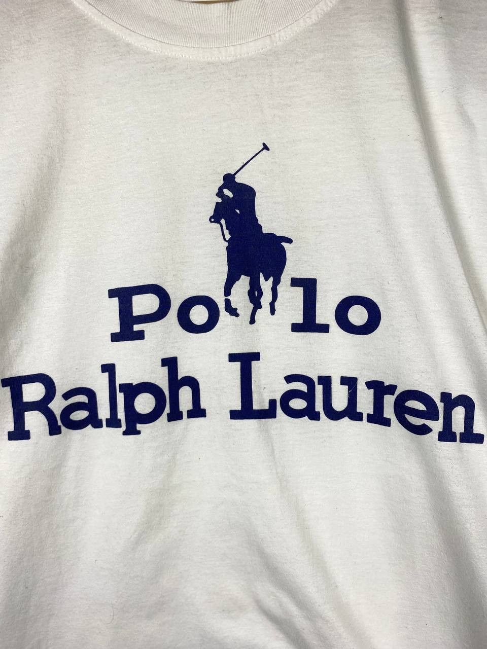 Polo Ralph Lauren Vintage Rare Polo Ralph Lauren Big Logo Long-sleeves Tshirt Size US L / EU 52-54 / 3 - 2 Thumbnail