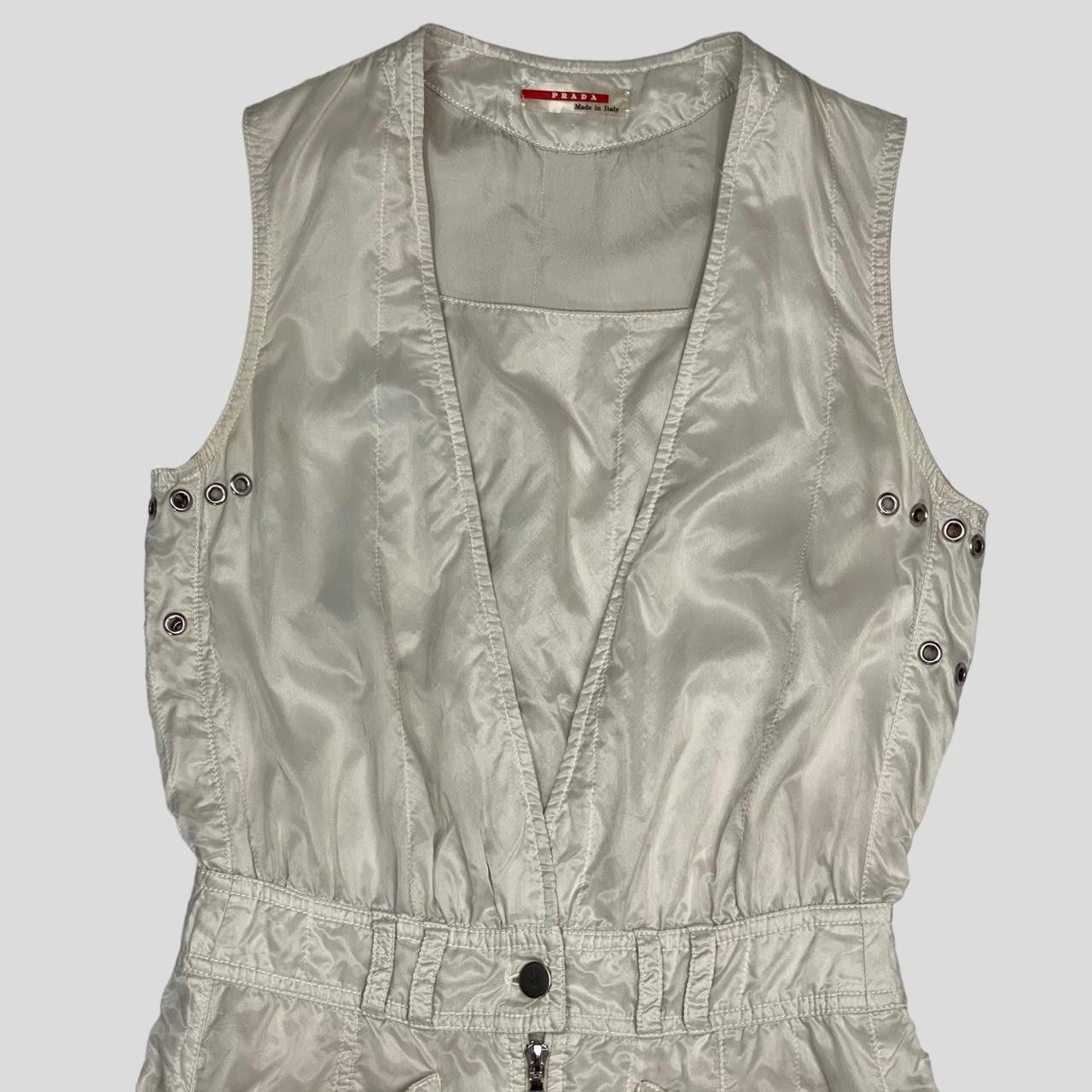 Prada Prada Sport 00’s Nylon Shimmer Cargo Dress - UK6/8 Size M / US 6-8 / IT 42-44 - 2 Thumbnail