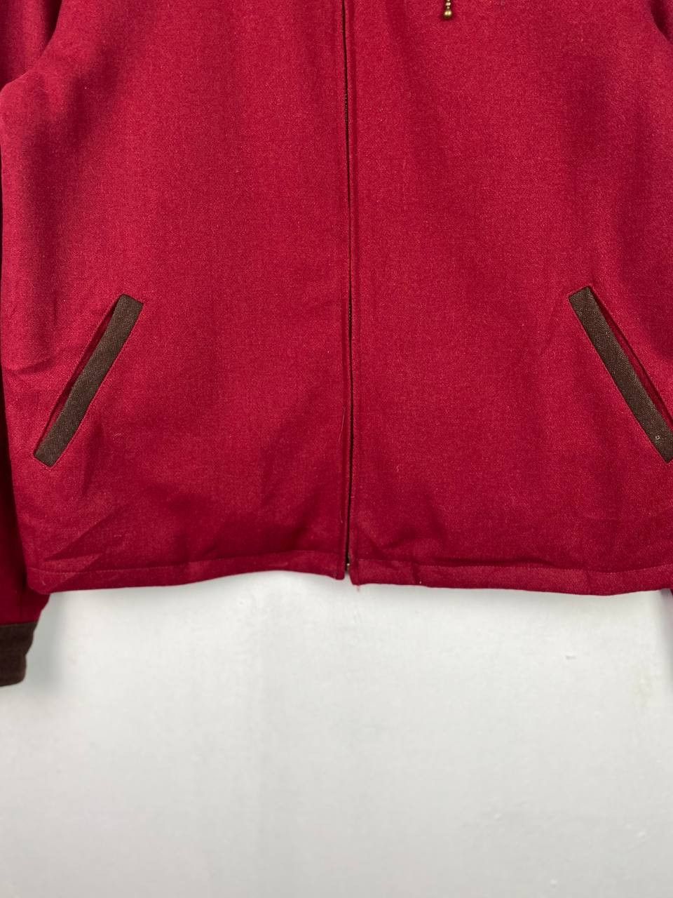 Japanese Brand vintage tribeca workers wool jacket cat eye button Size US L / EU 52-54 / 3 - 3 Thumbnail