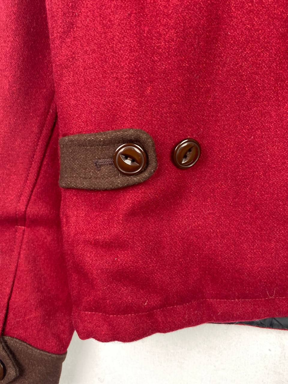Japanese Brand vintage tribeca workers wool jacket cat eye button Size US L / EU 52-54 / 3 - 11 Thumbnail