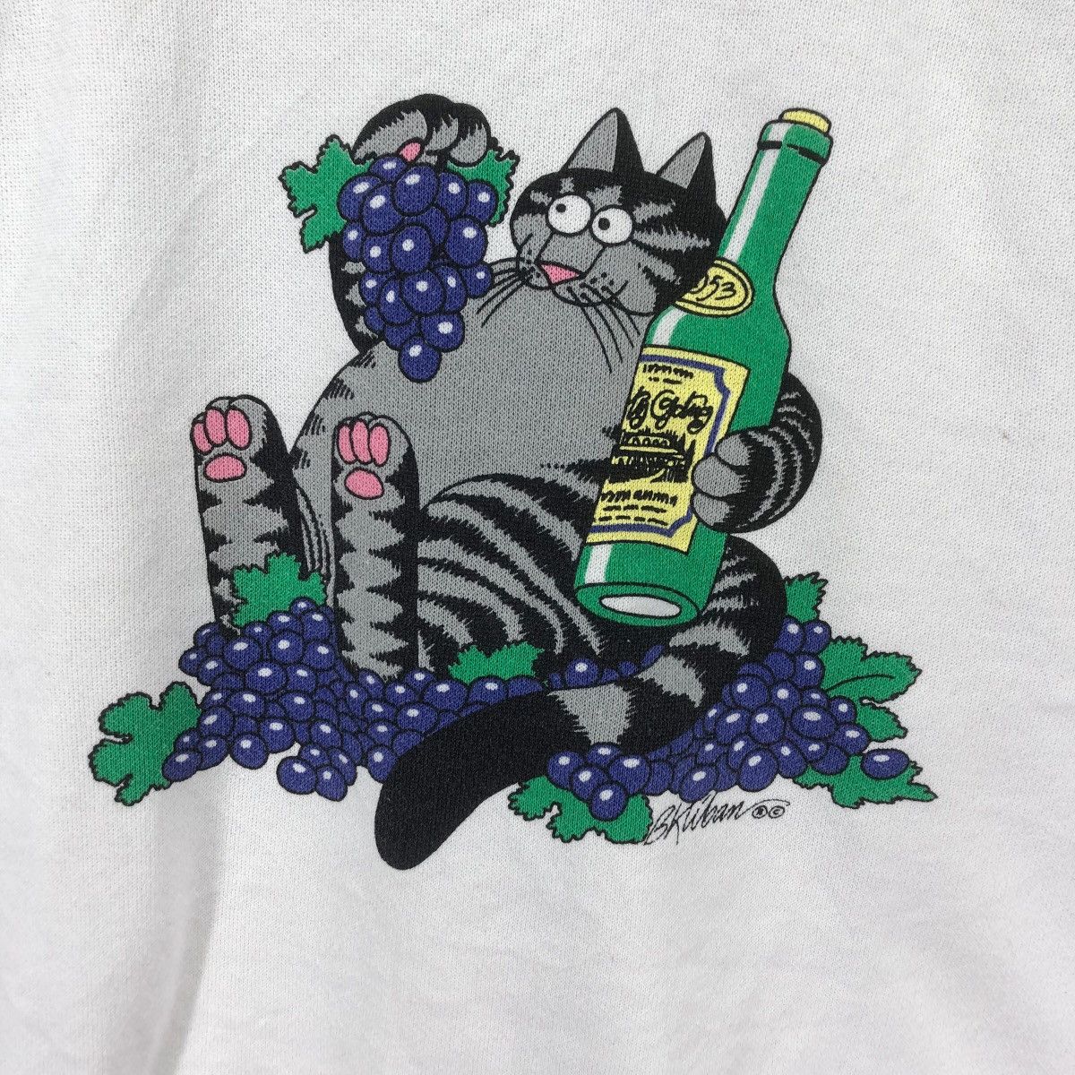 Vintage Vintage 80s Crazy Shirts Cat Hawaii Crewneck Size US L / EU 52-54 / 3 - 3 Thumbnail