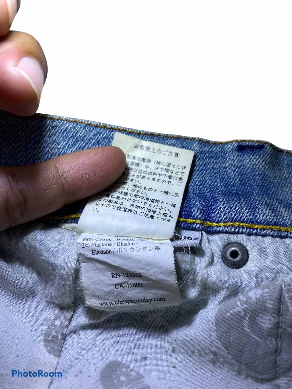 Cheap Monday Cheap monday skinny jeans nice design Size US 31 - 8 Thumbnail