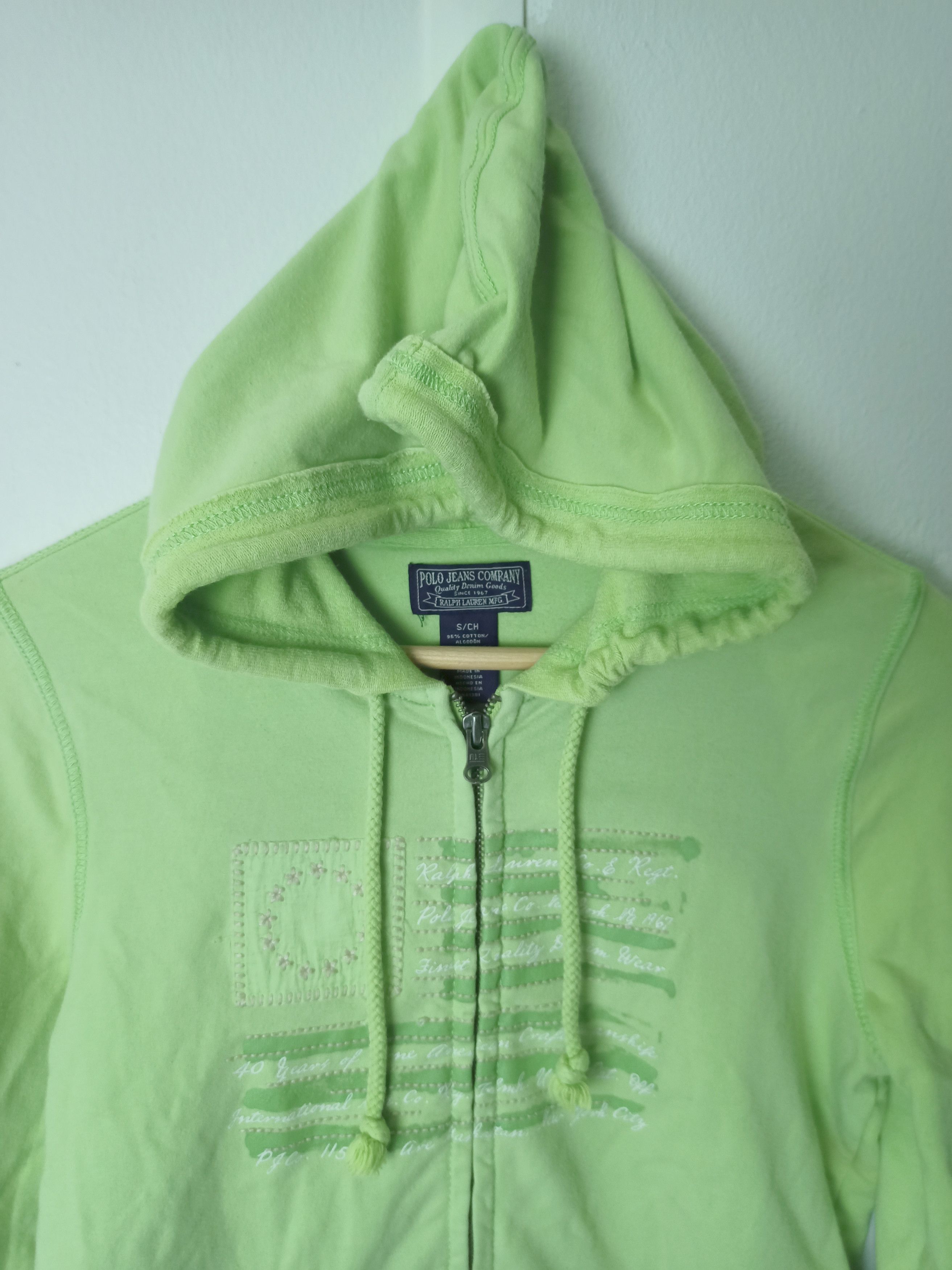 Polo Ralph Lauren Vintage Polo Ralph Lauren Sun Faded Sweatshirt Hoodies Size S / US 4 / IT 40 - 3 Thumbnail