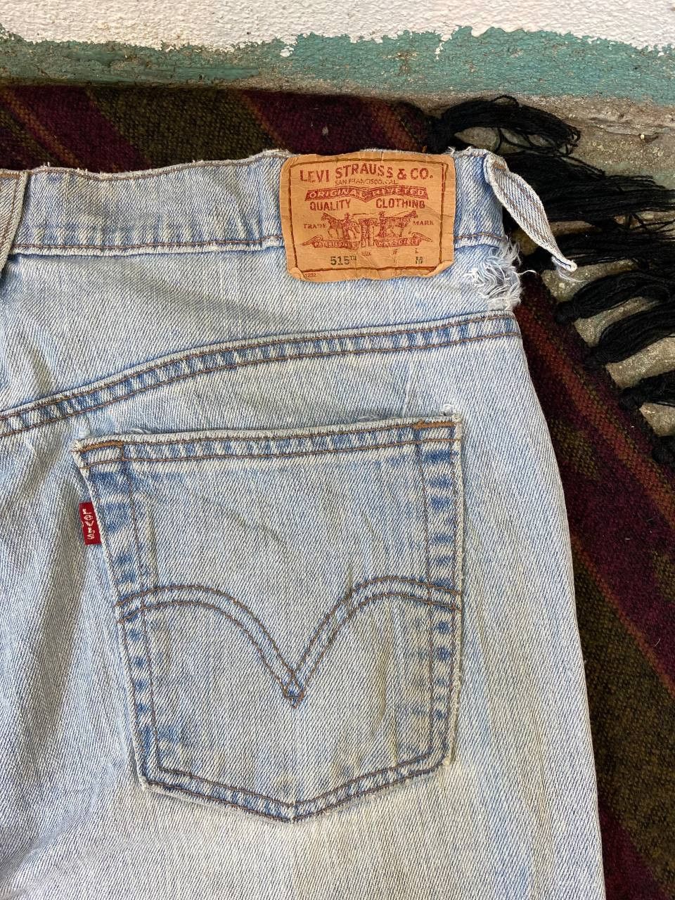 Levi's vintage levis 515 nouveau bootcut flare denim Size US 34 / EU 50 - 5 Thumbnail