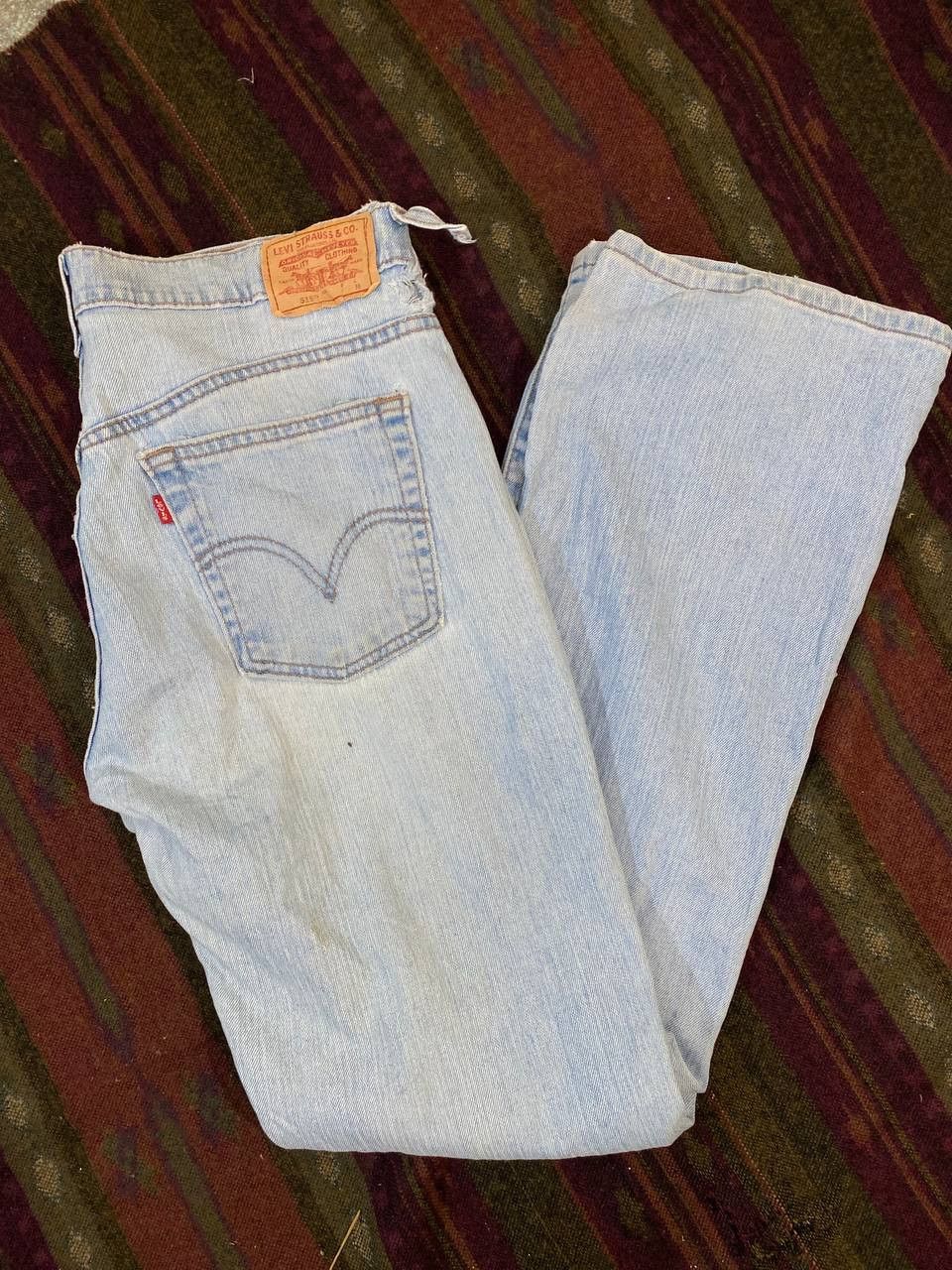 Levi's vintage levis 515 nouveau bootcut flare denim Size US 34 / EU 50 - 3 Thumbnail