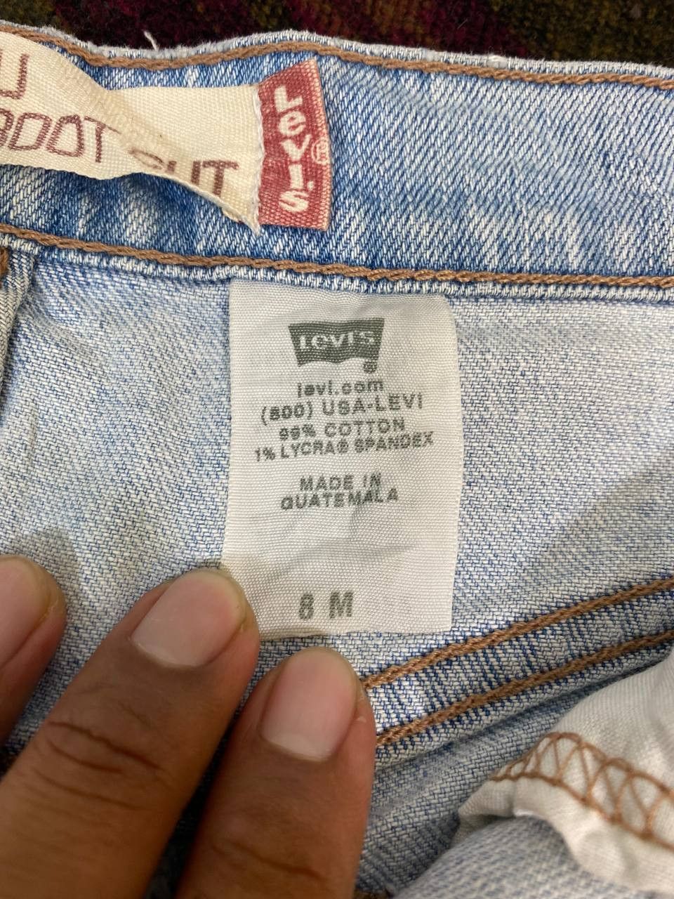 Levi's vintage levis 515 nouveau bootcut flare denim Size US 34 / EU 50 - 11 Thumbnail