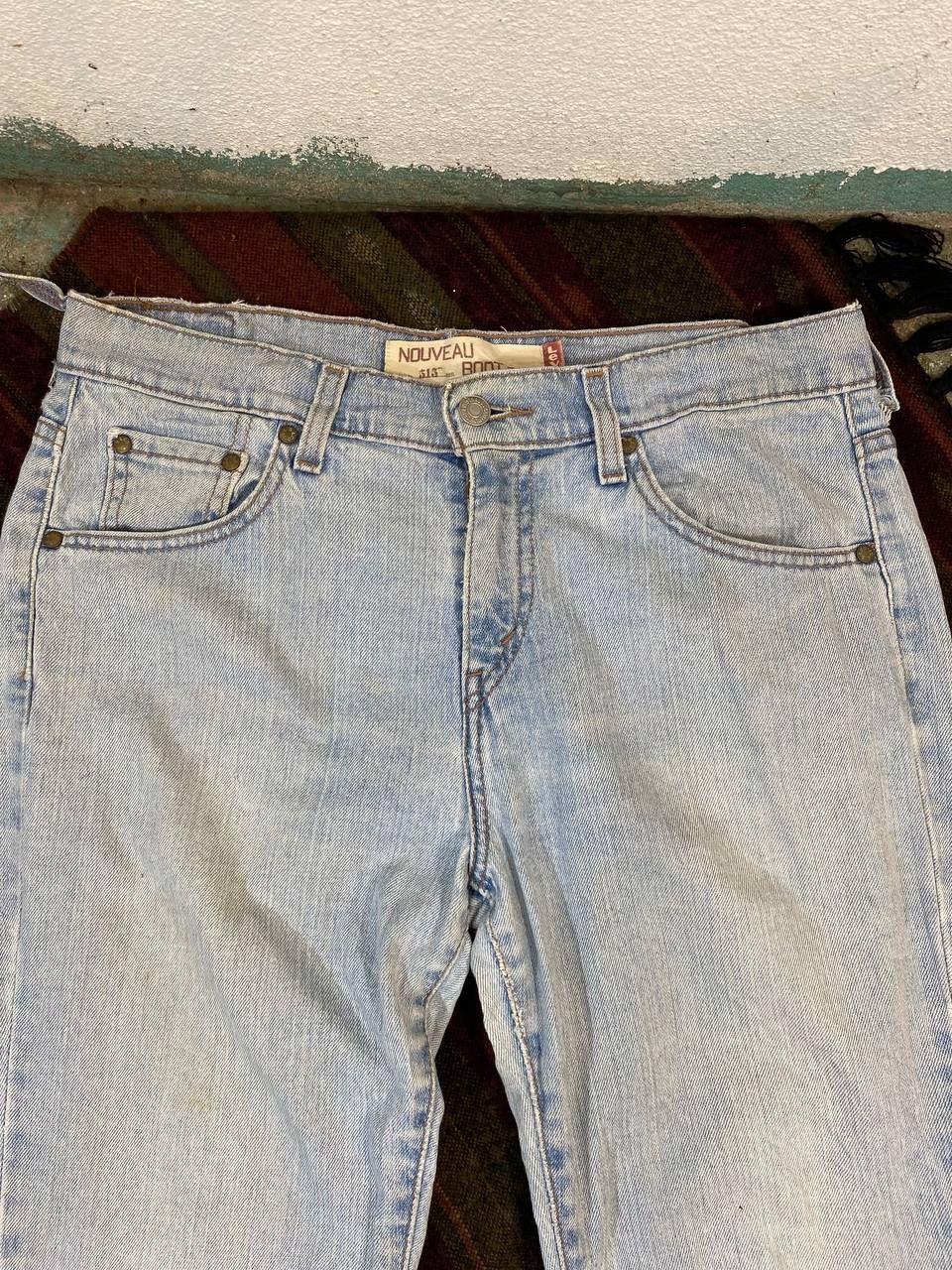 Levi's vintage levis 515 nouveau bootcut flare denim Size US 34 / EU 50 - 7 Thumbnail
