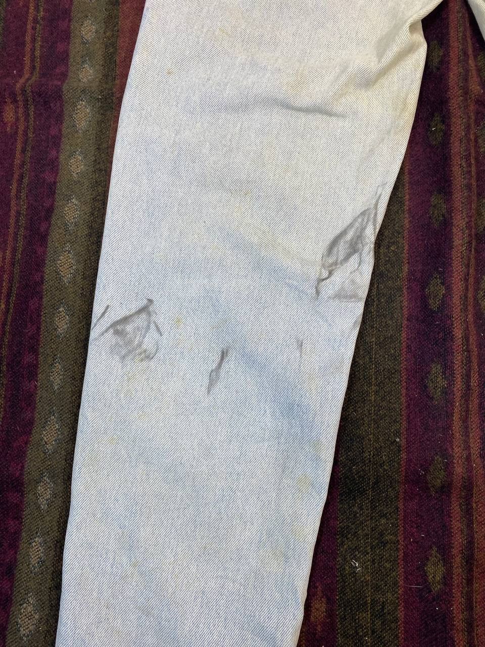 Levi's vintage levis 550 relaxed fit distressed denim made in usa Size US 28 / EU 44 - 8 Thumbnail