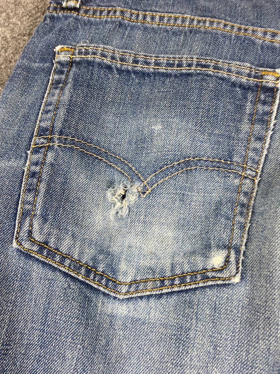 Levi's levis 514 straight cut distressed denim Size US 39 - 4 Thumbnail