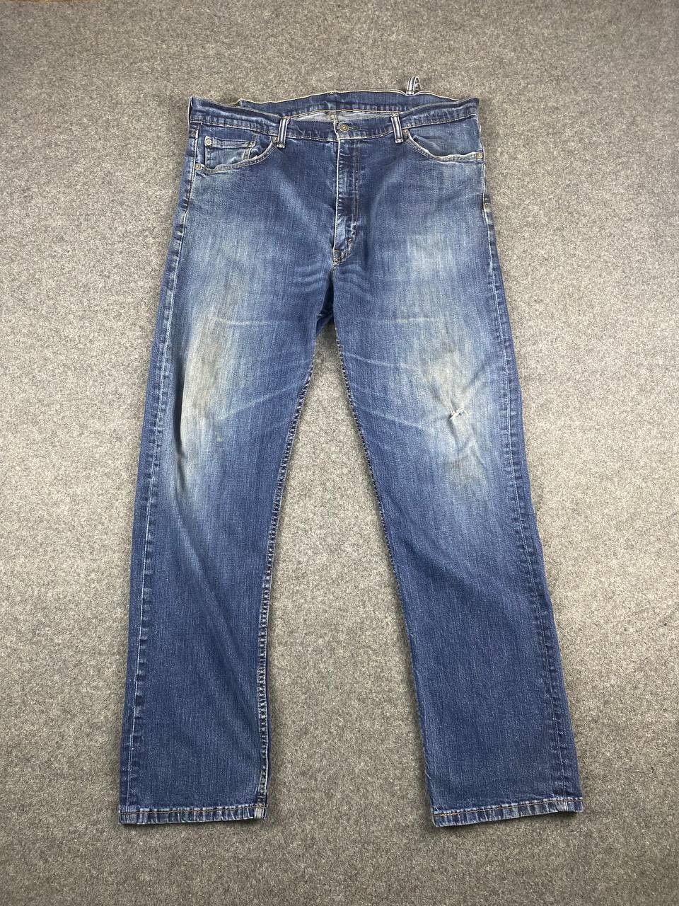 Levi's levis 505 regular fit distressed denim Size US 40 / EU 56 - 9 Thumbnail