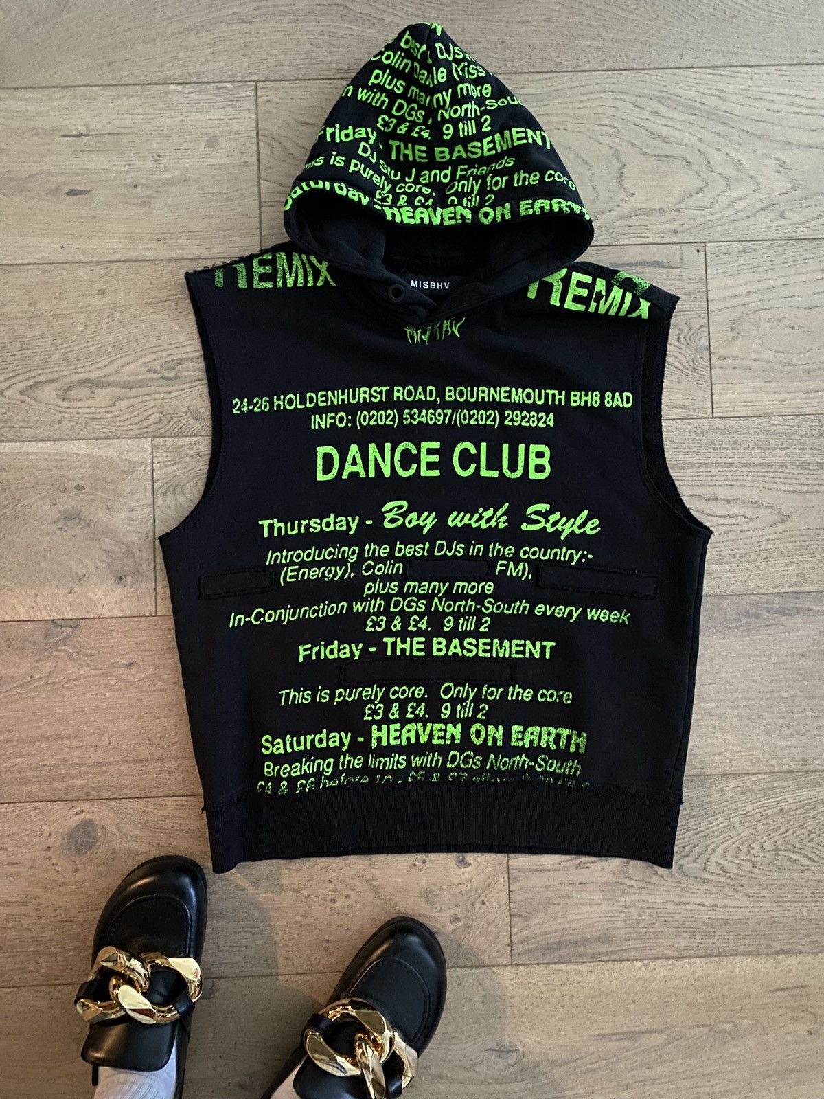 Misbhv MISBHV cut off Dance hoodie black M Size US M / EU 48-50 / 2 - 2 Thumbnail