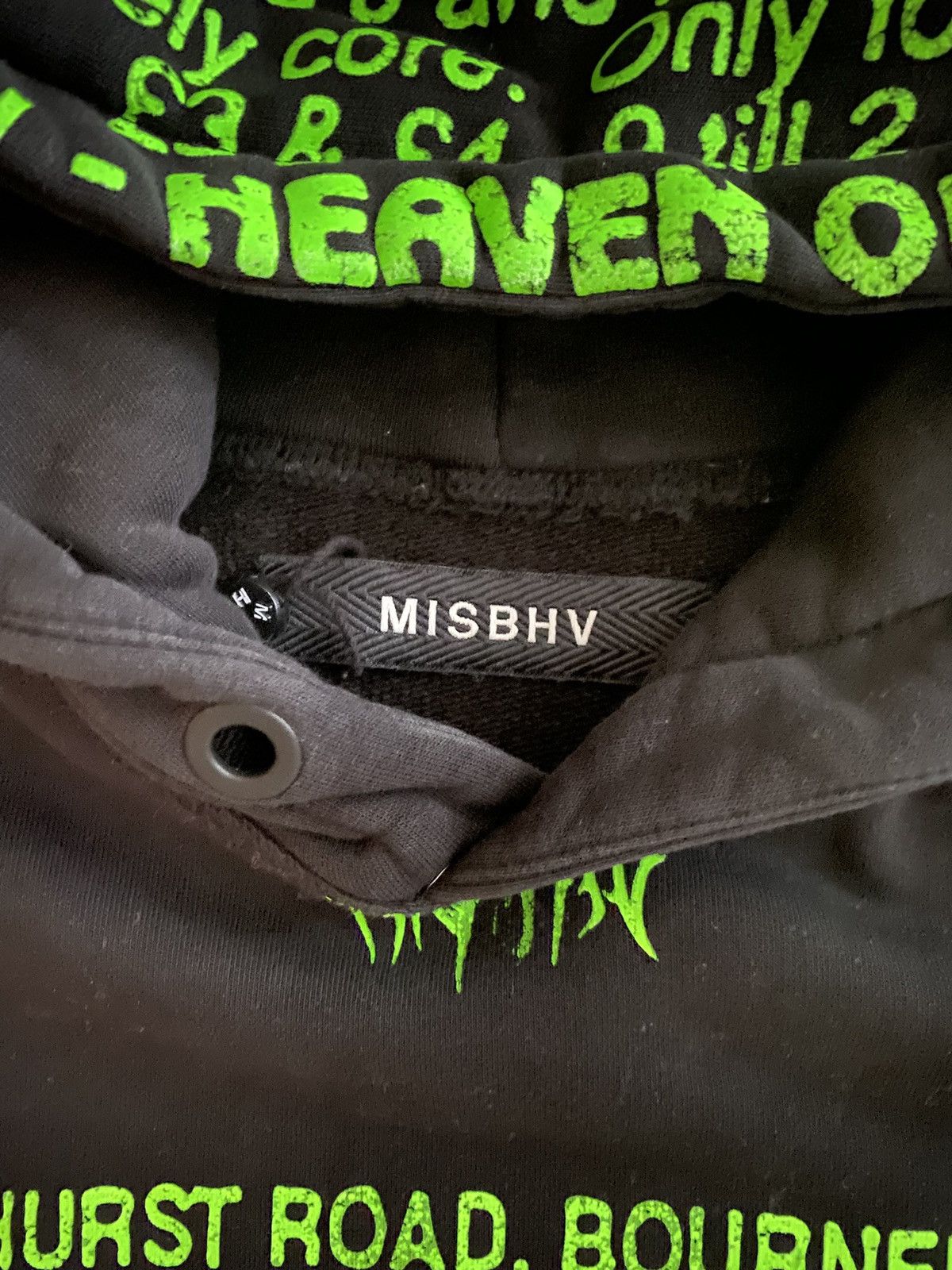 Misbhv MISBHV cut off Dance hoodie black M Size US M / EU 48-50 / 2 - 4 Thumbnail