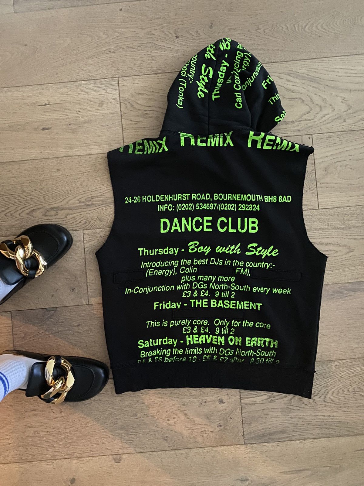 Misbhv MISBHV cut off Dance hoodie black M Size US M / EU 48-50 / 2 - 3 Thumbnail
