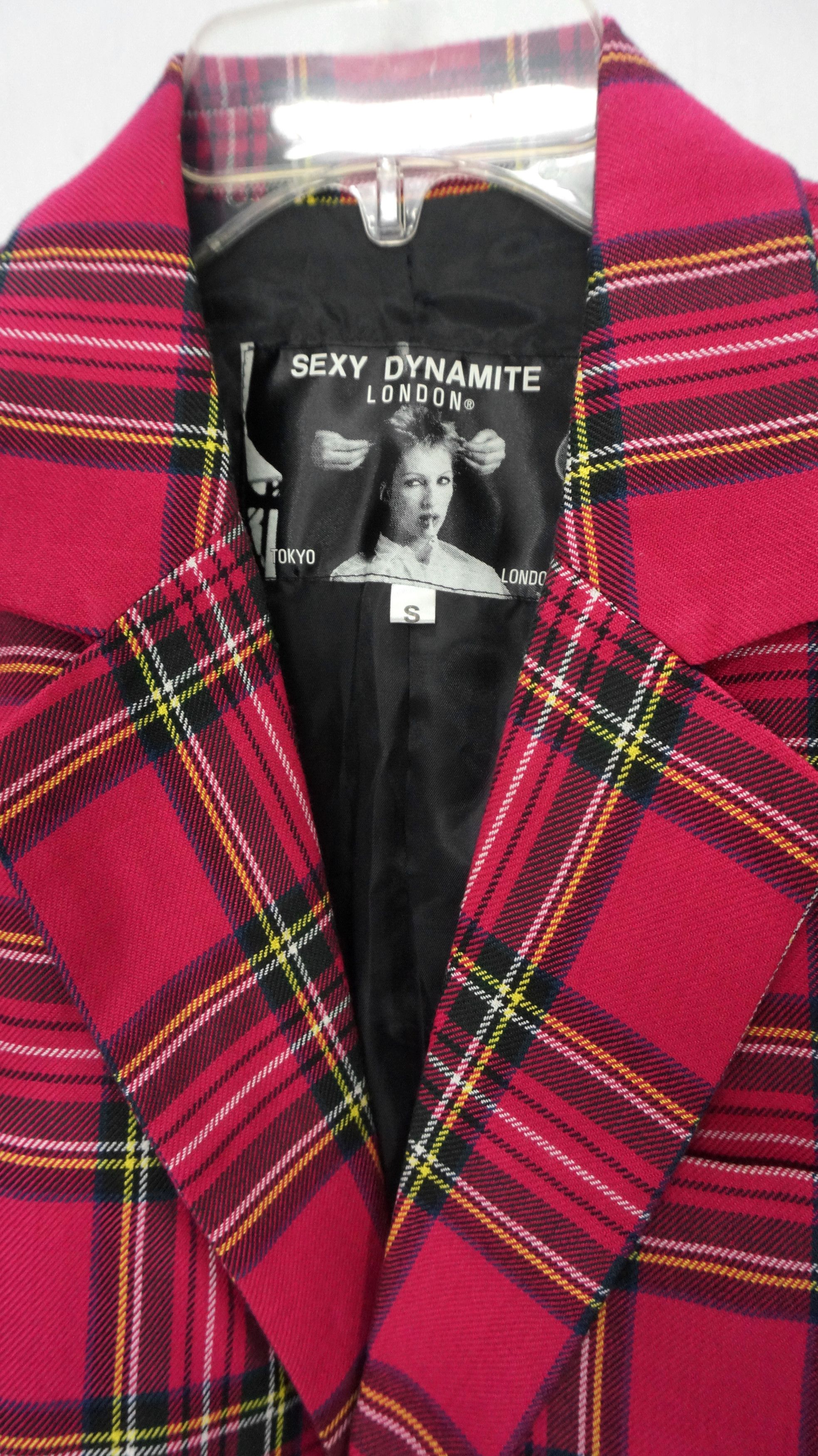 Japanese Brand Rare! SEXY DYNAMITE LONDON Magenta Casual Blazer Size US XS / EU 42 / 0 - 2 Thumbnail