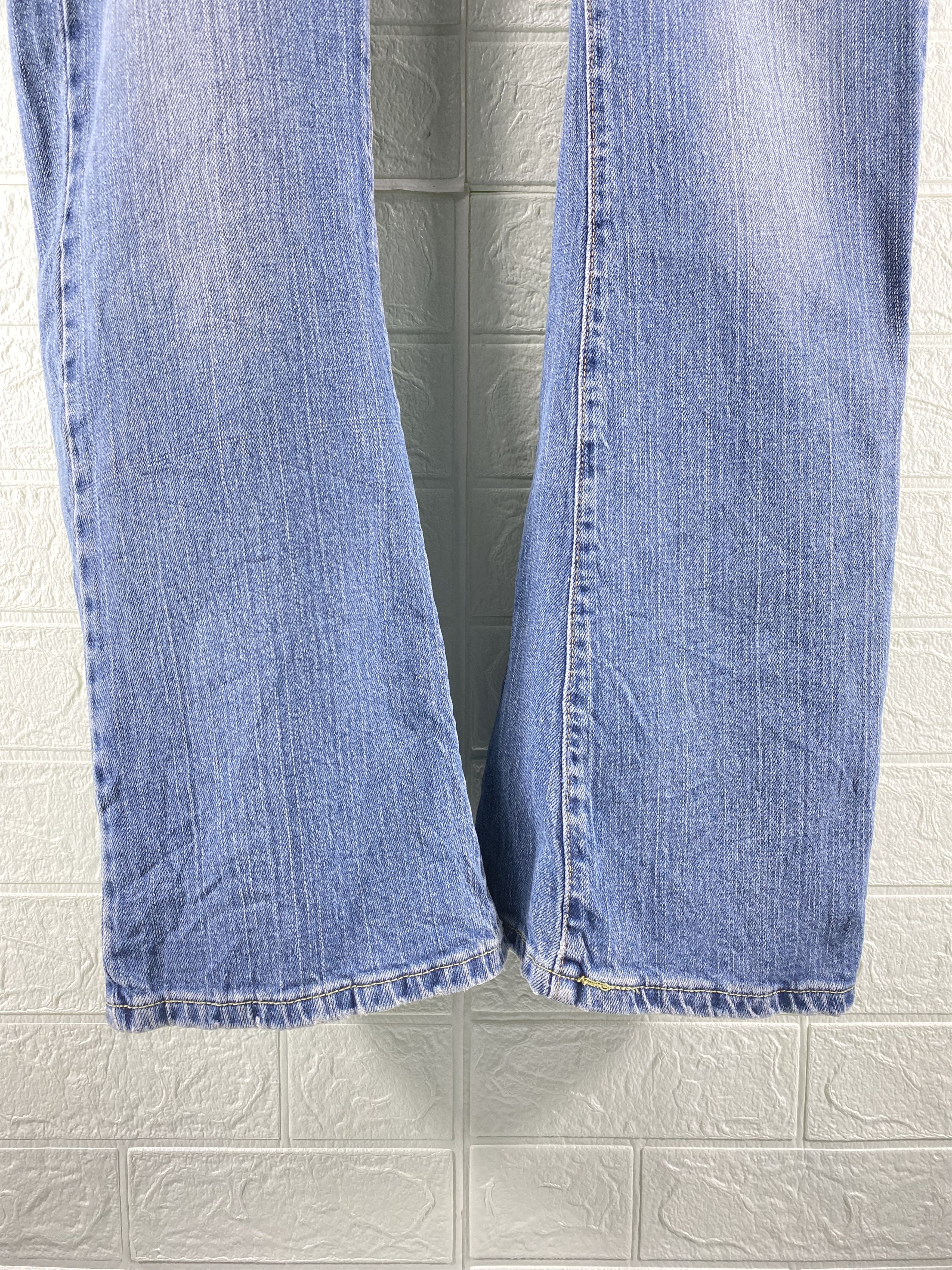 Vintage Levi`s Low Flare 342 Blue Denim/Jeans