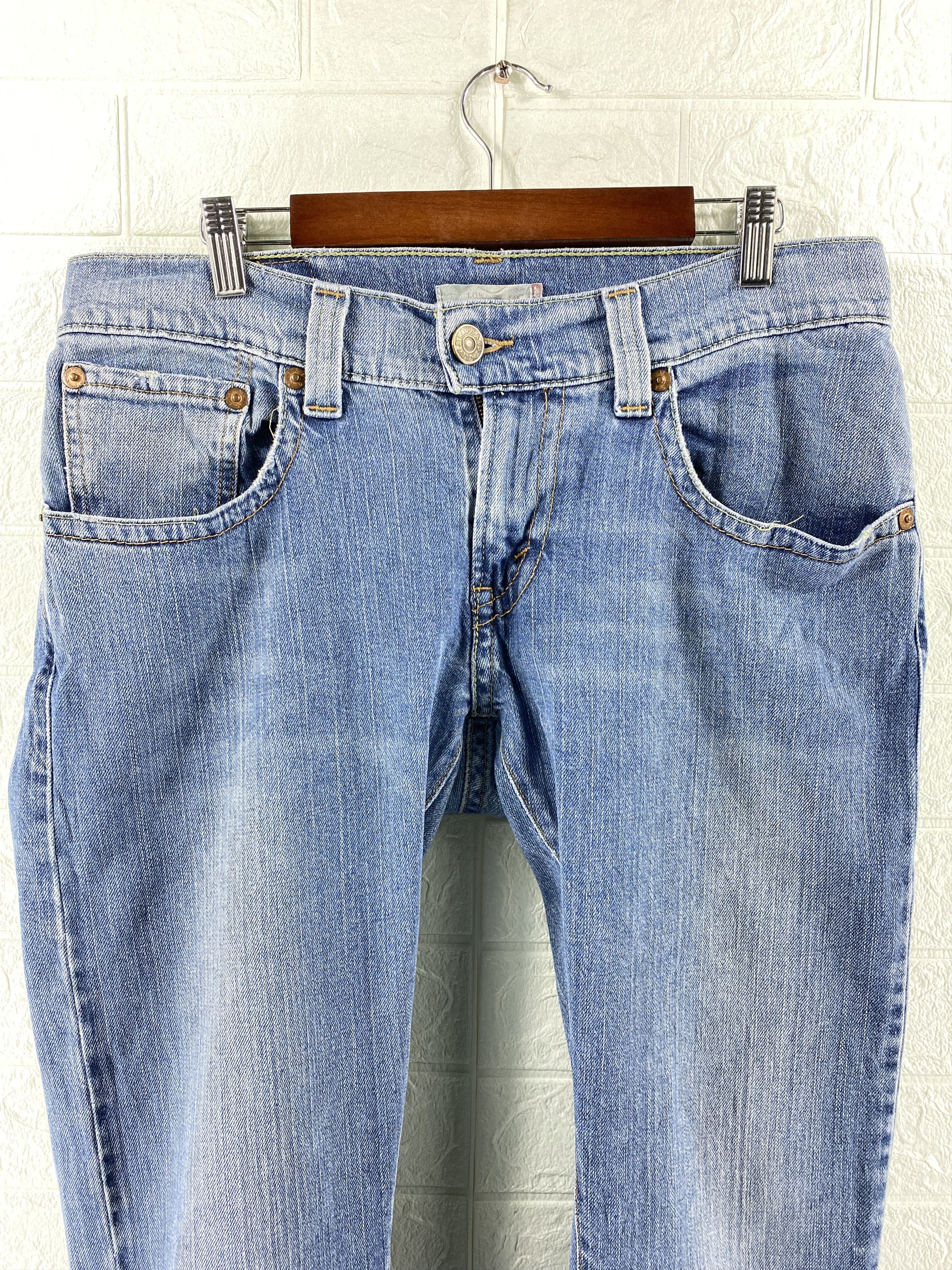 Vintage Levi`s Low Flare 342 Blue Denim/Jeans