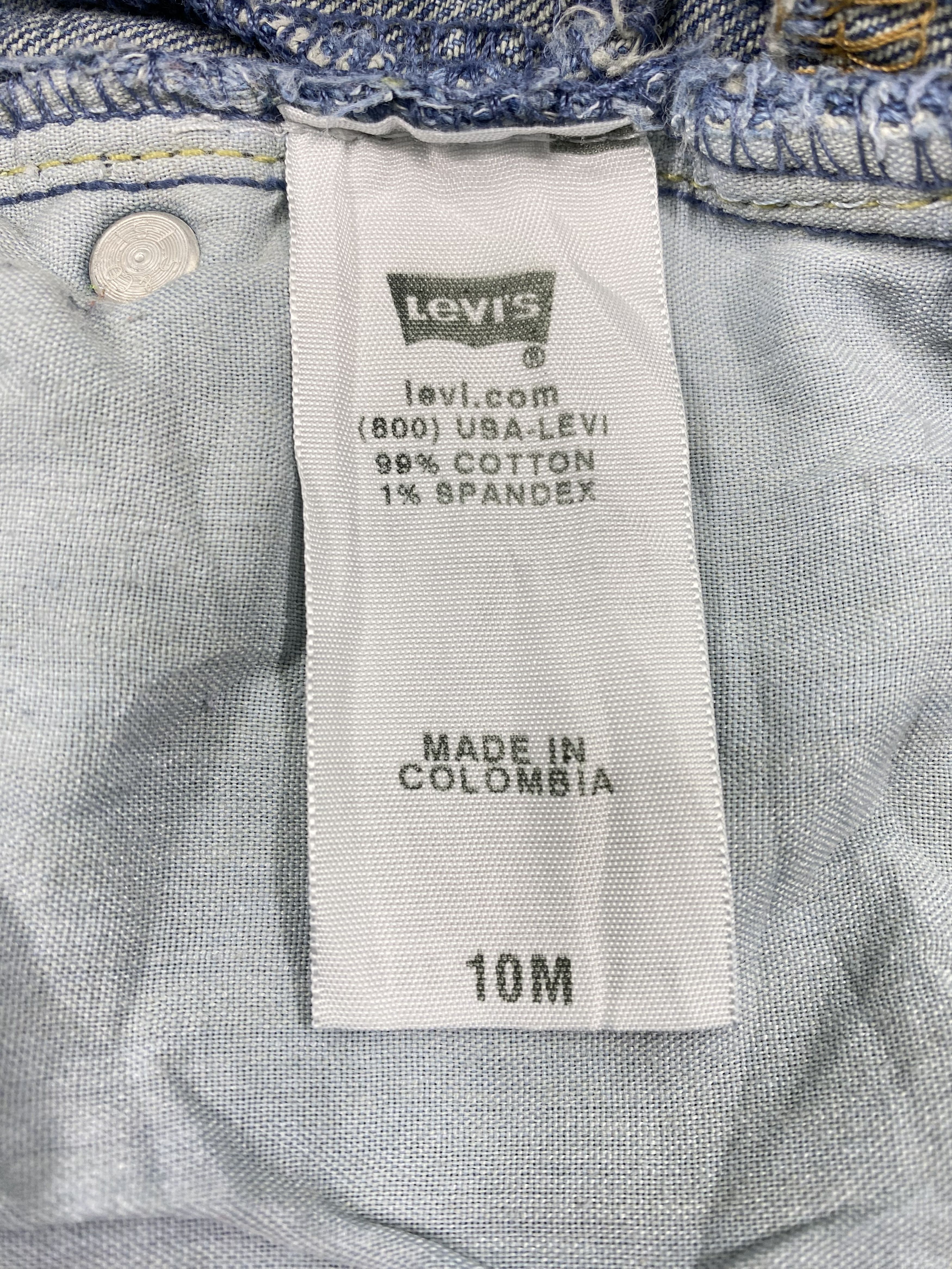 Vintage Levi`s Low Flare 342 Blue Denim/Jeans