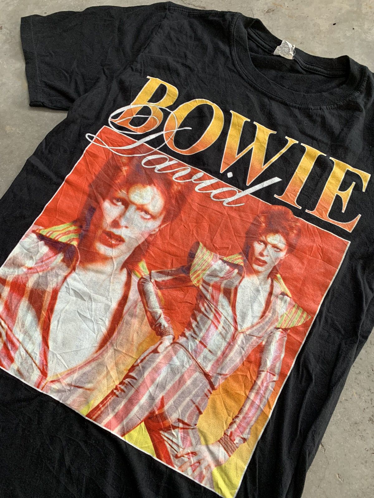 Band Tees Overprint David Bowie Tshirt Size US S / EU 44-46 / 1 - 2 Thumbnail
