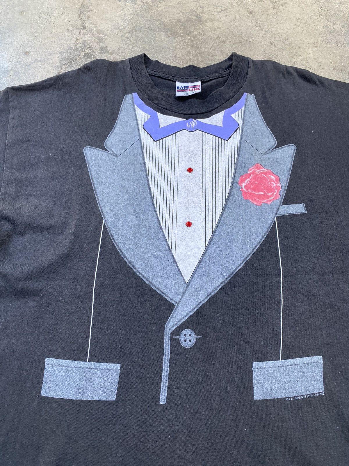 Vintage Vintage Tuxedo Art Distressed Tees Size US XL / EU 56 / 4 - 3 Thumbnail
