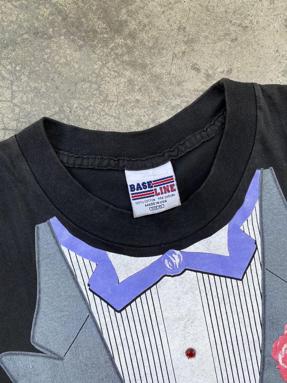 Vintage Vintage Tuxedo Art Distressed Tees Size US XL / EU 56 / 4 - 8 Thumbnail