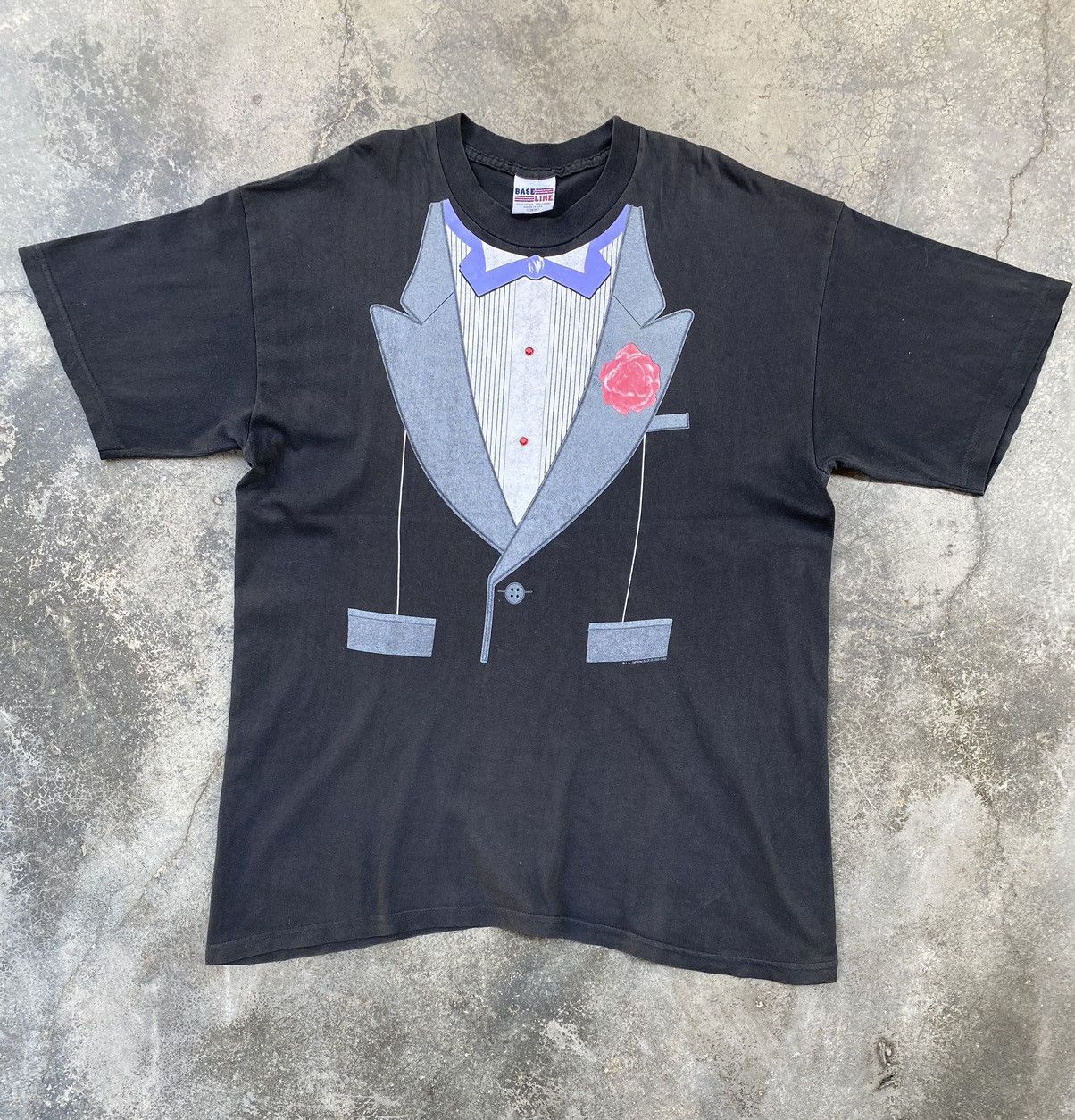 Vintage Vintage Tuxedo Art Distressed Tees Size US XL / EU 56 / 4 - 1 Thumbnail